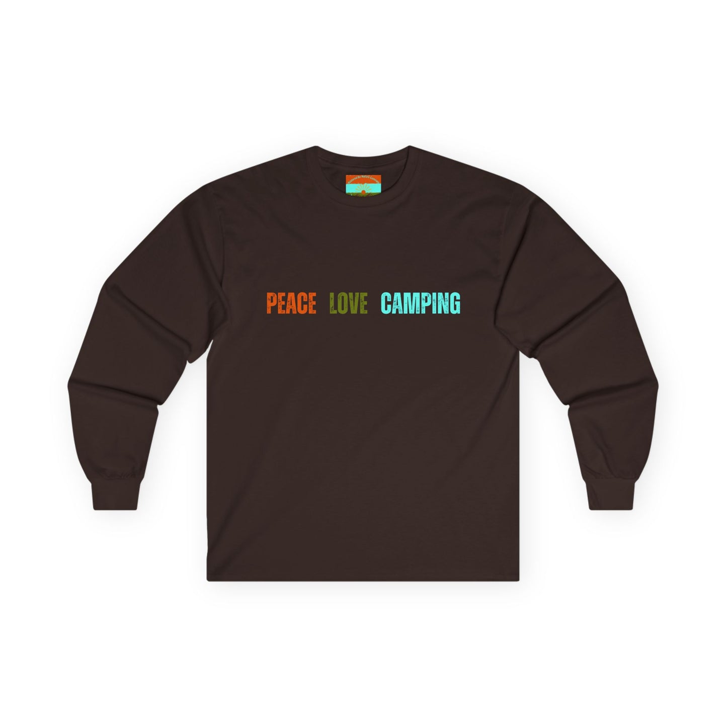 Peace Love Camping Ultra Cotton Long Sleeve Tee