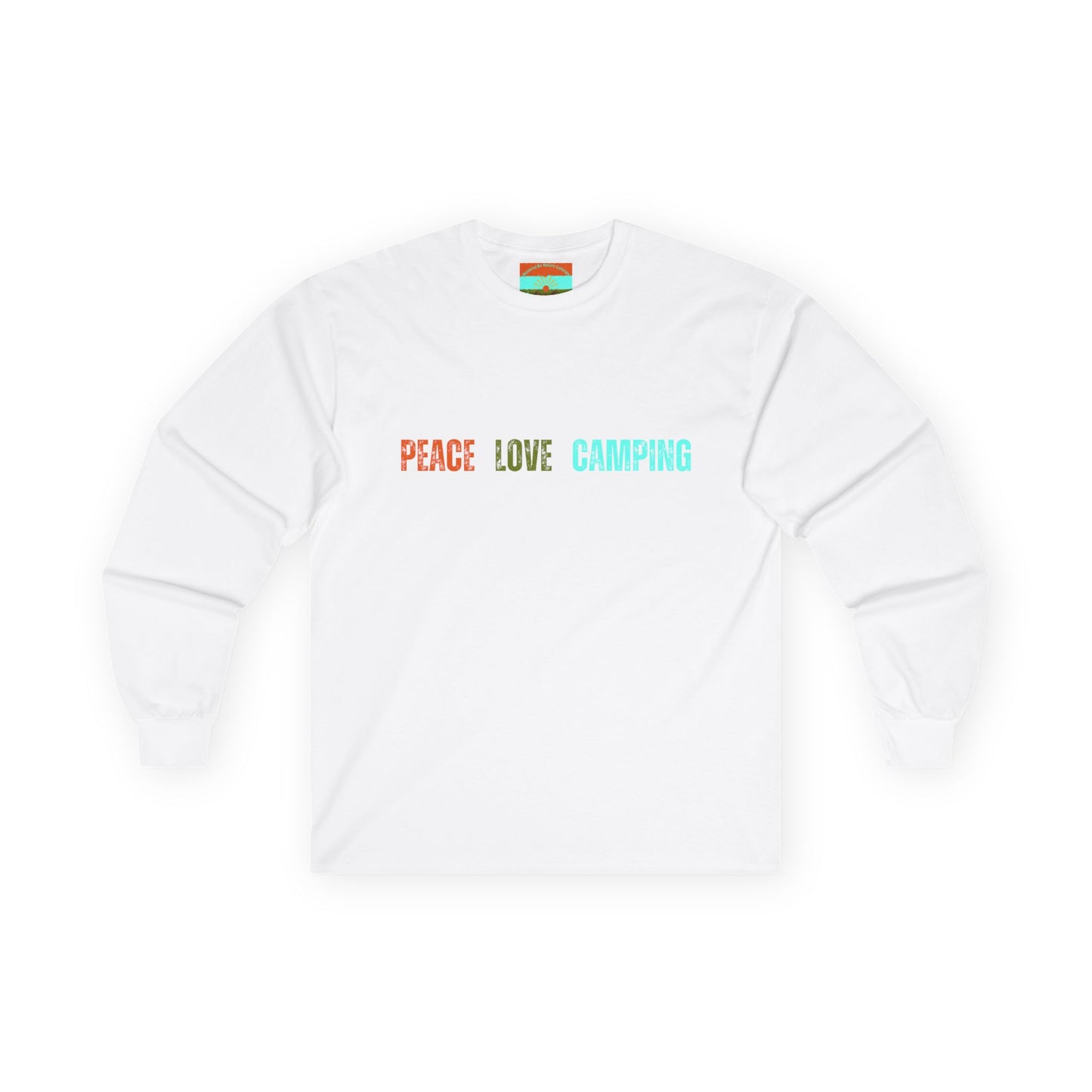 Peace Love Camping Ultra Cotton Long Sleeve Tee