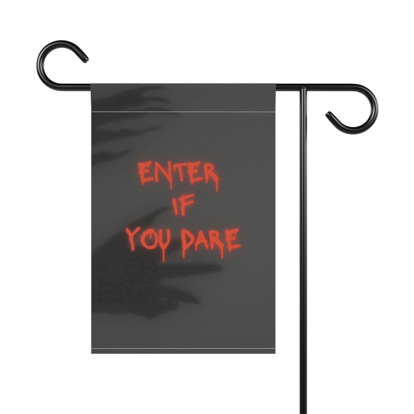 Enter If You Dare Garden & House Banner