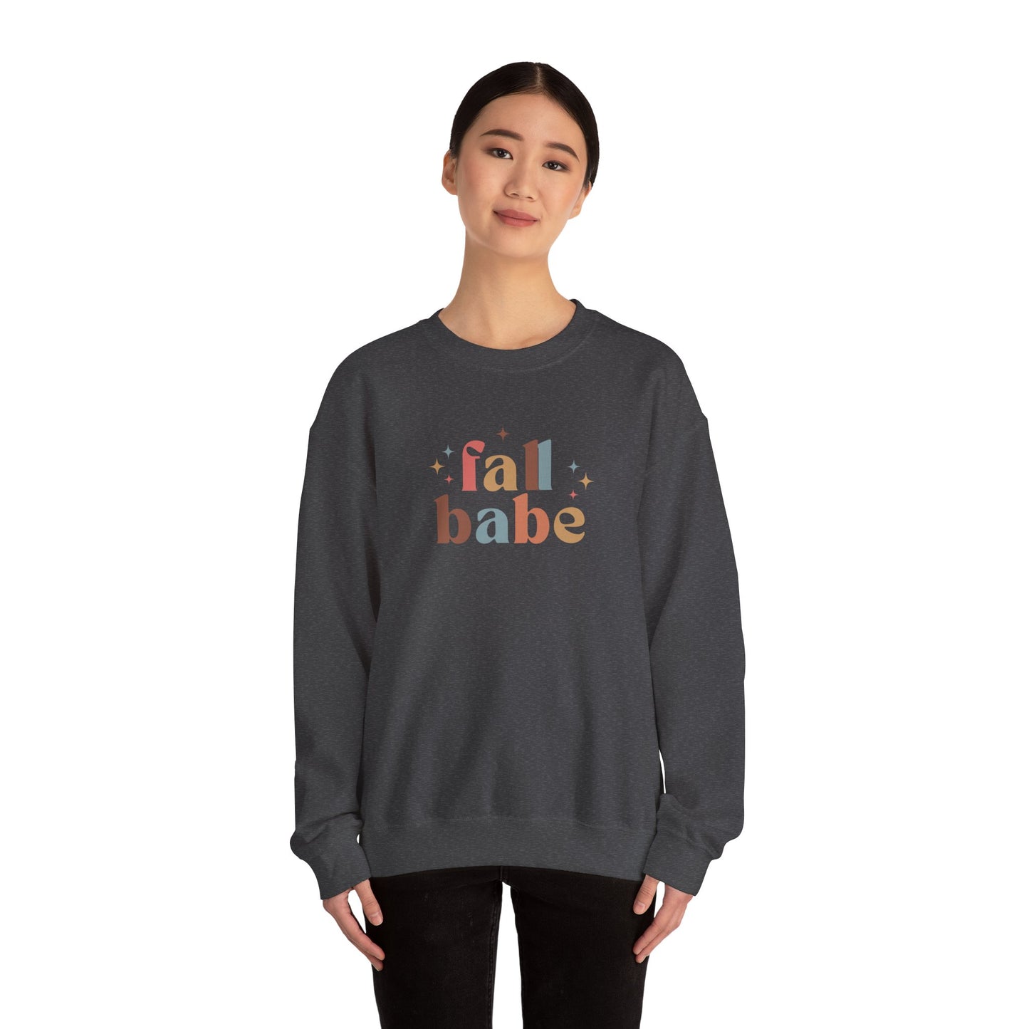 Fall Babe Cozy Crewneck Sweatshirt