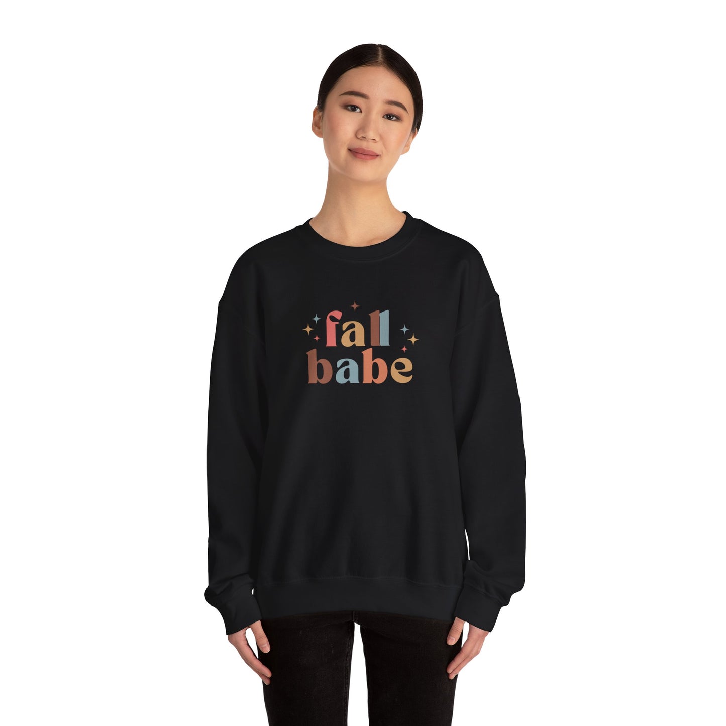 Fall Babe Cozy Crewneck Sweatshirt