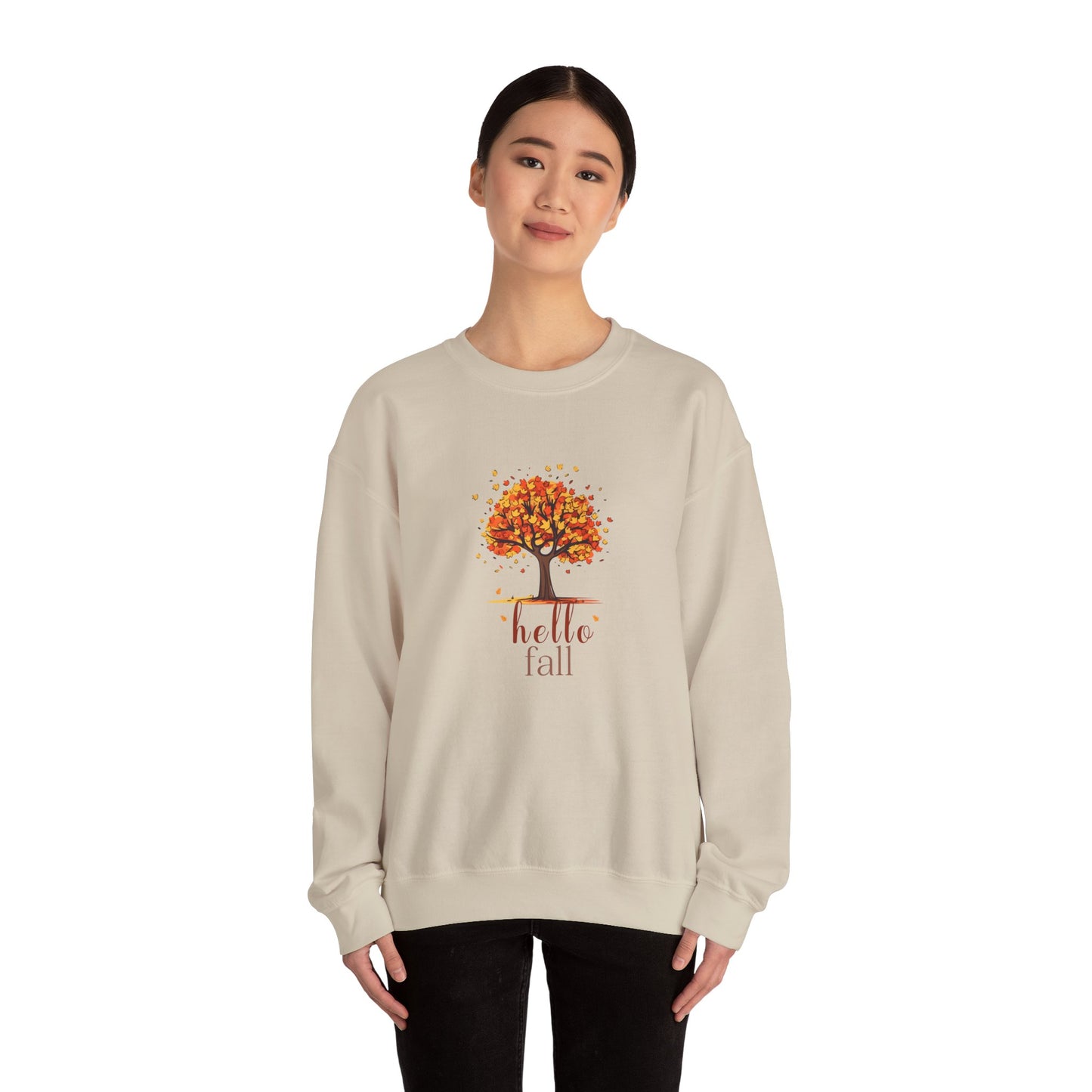 Hello Fall Cozy Crewneck Sweatshirt