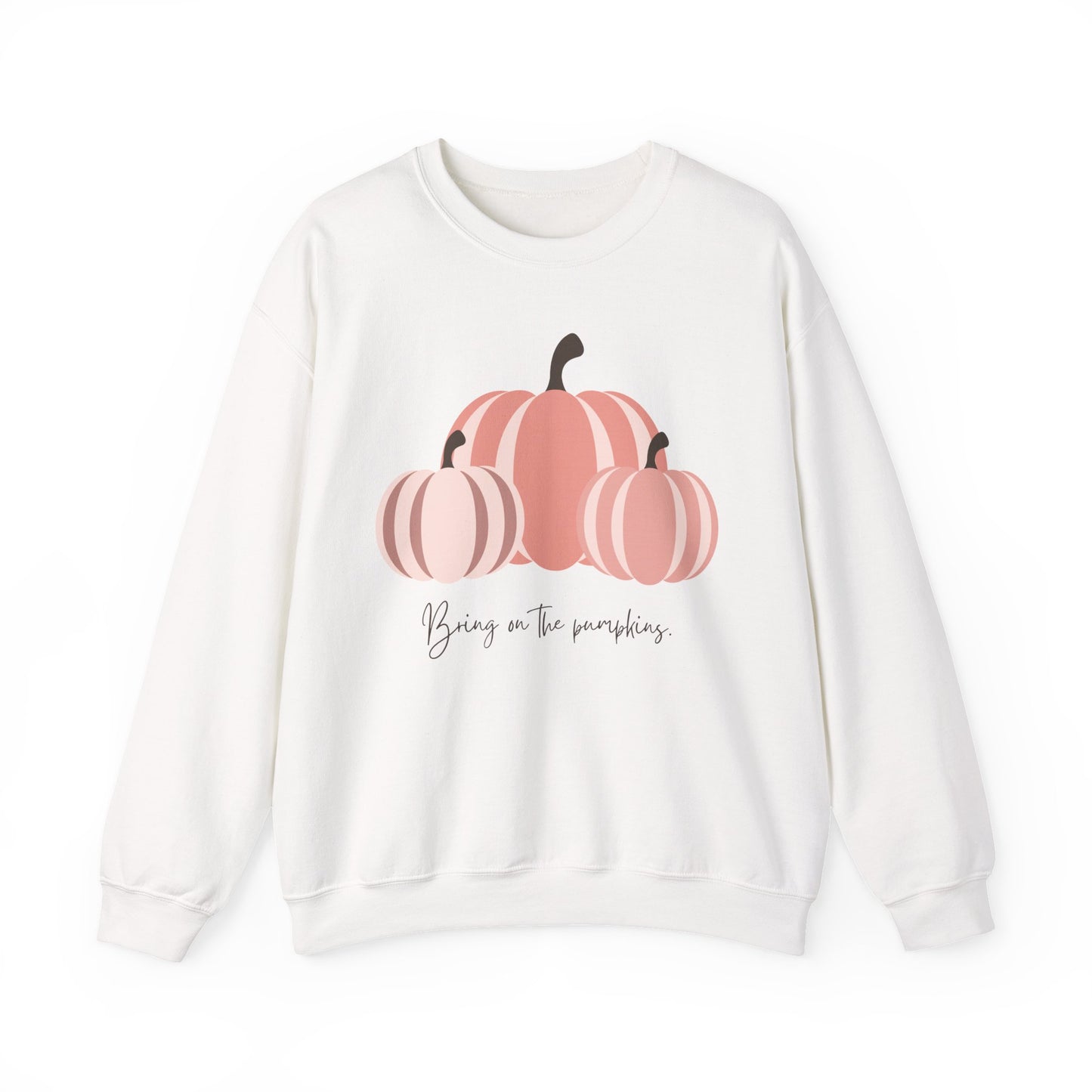 Bring On The Pumpkins Cozy Crewneck Sweatshirt