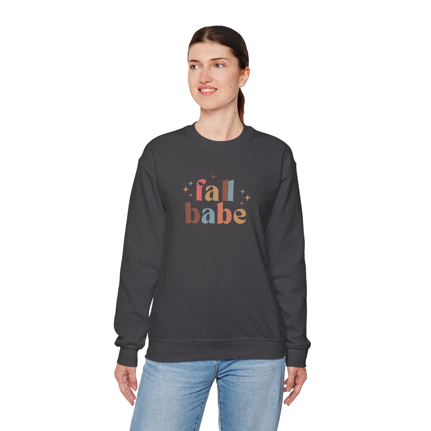 Fall Babe Cozy Crewneck Sweatshirt