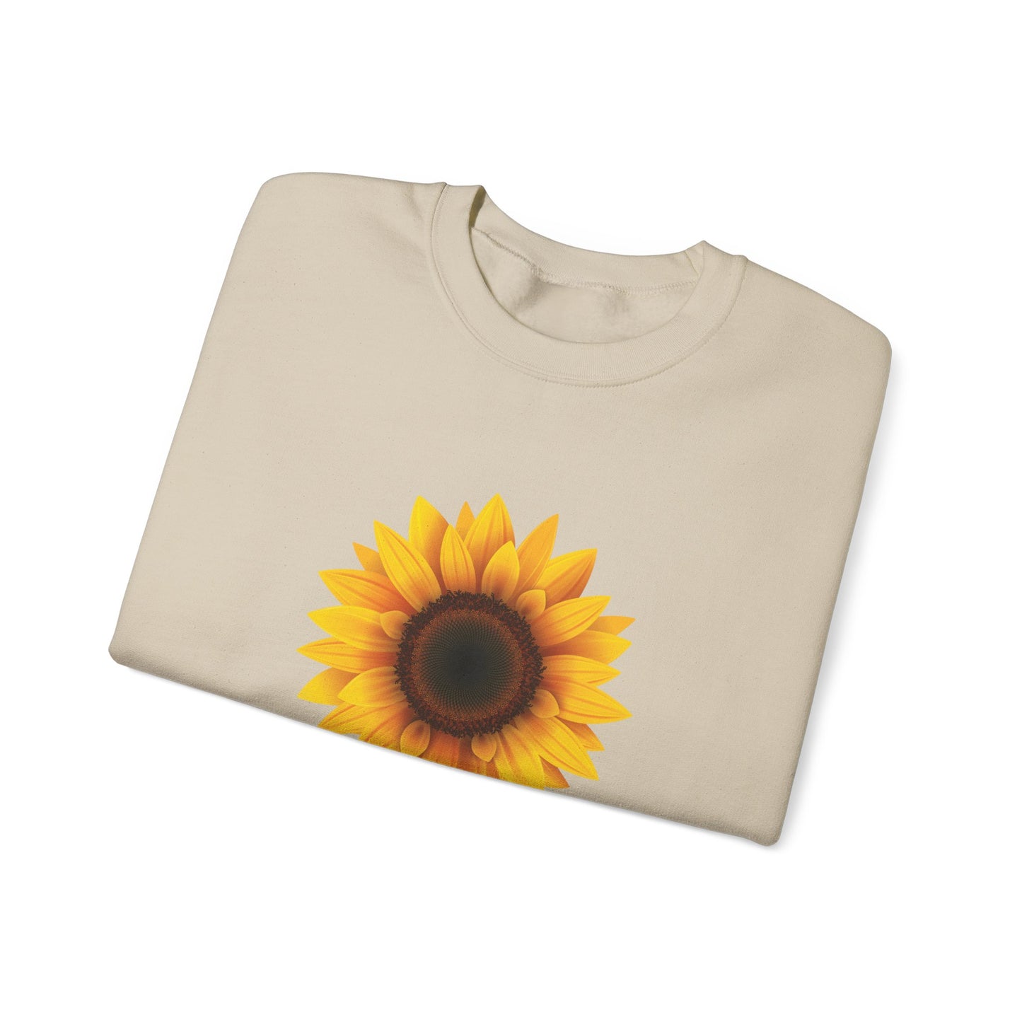Hello Autumn Sunflower Crewneck Sweatshirt
