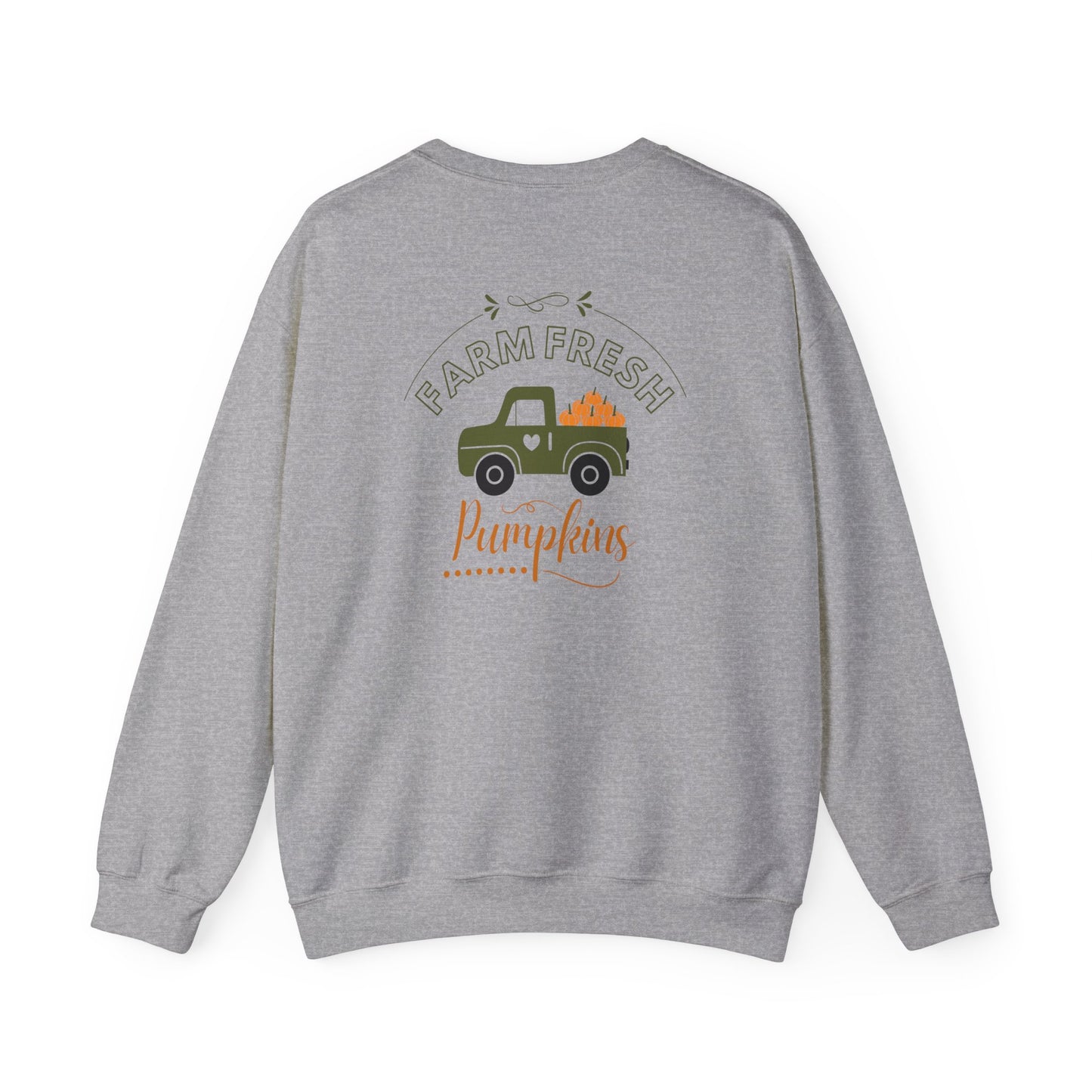 Farm Fresh Pumpkins Vintage Truck Crewneck