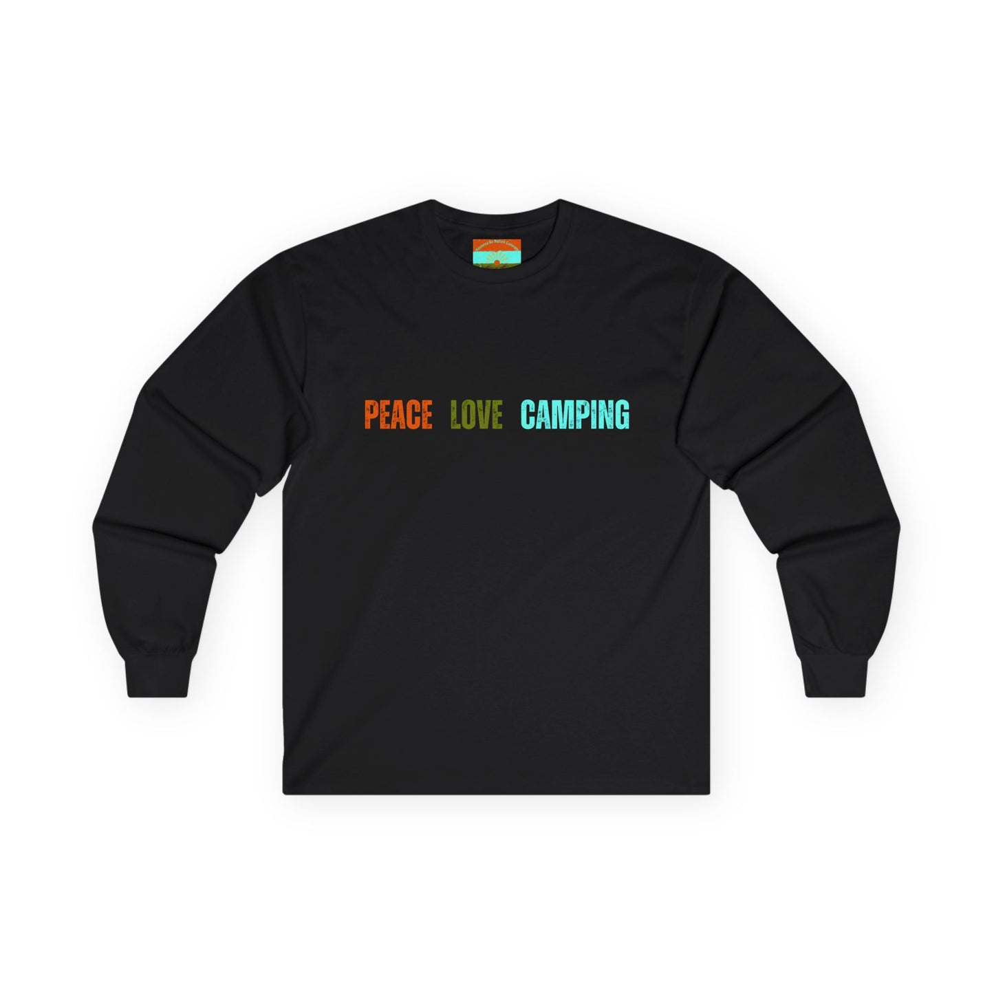 Peace Love Camping Ultra Cotton Long Sleeve Tee