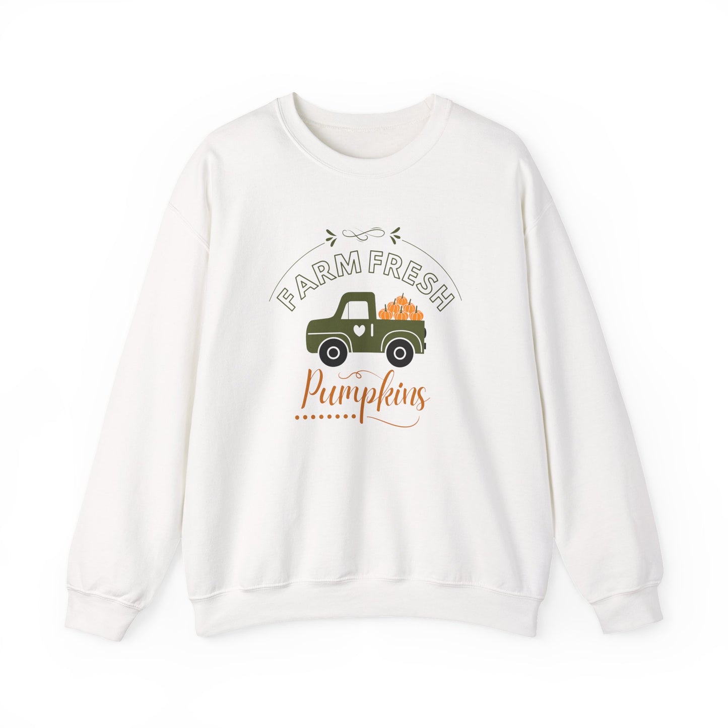 Farm Fresh Pumpkins Vintage Truck Crewneck