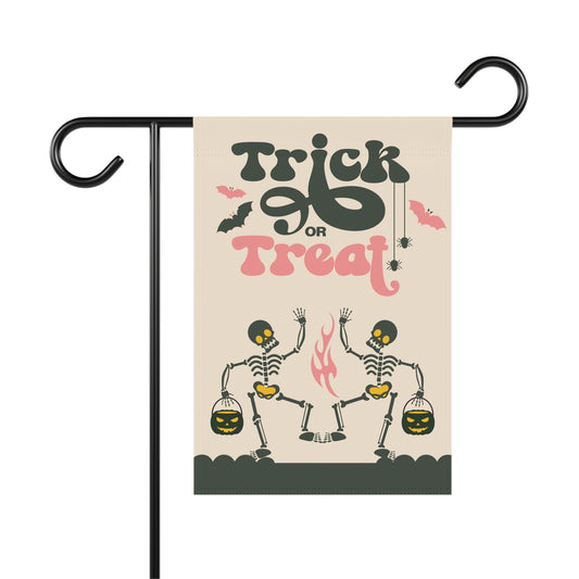 Trick Or Treat Skeletons Garden & House Banner