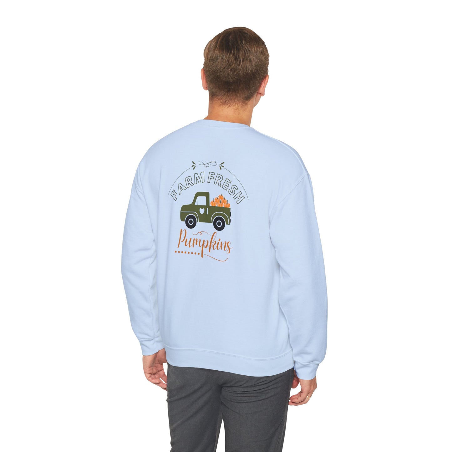 Farm Fresh Pumpkins Vintage Truck Crewneck