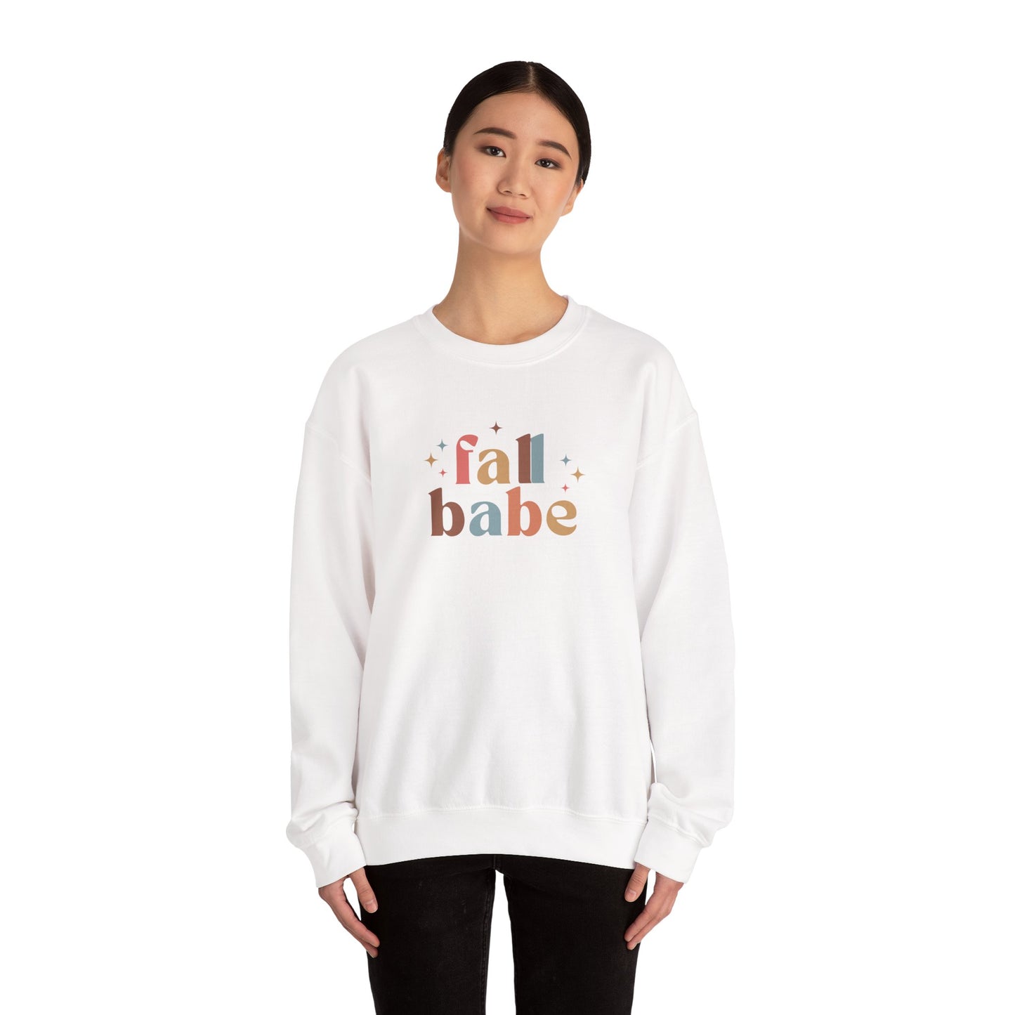 Fall Babe Cozy Crewneck Sweatshirt
