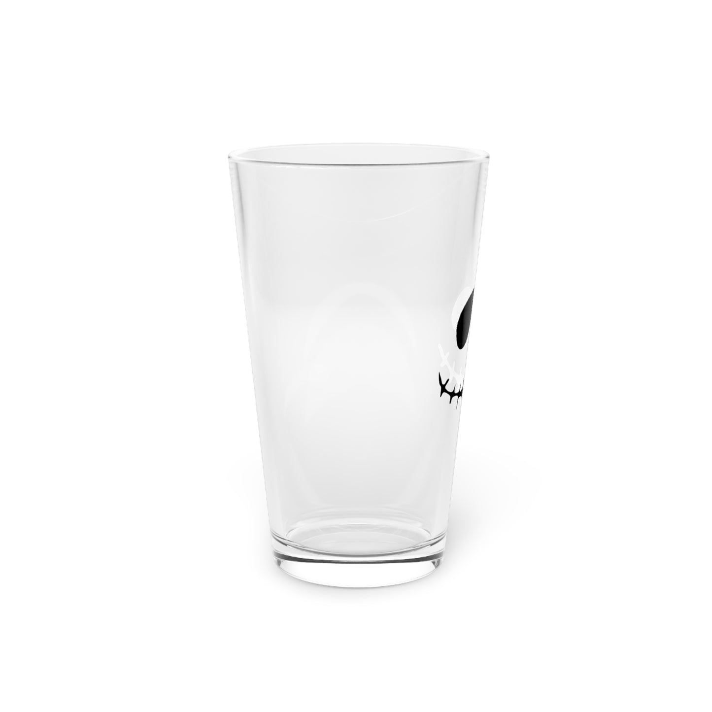 Spooky Pumpkin Face 16oz Pint Glass