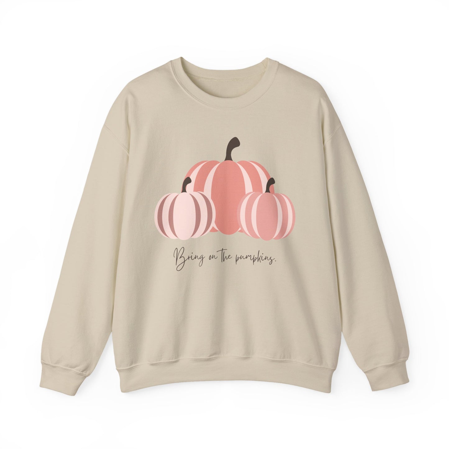 Bring On The Pumpkins Cozy Crewneck Sweatshirt