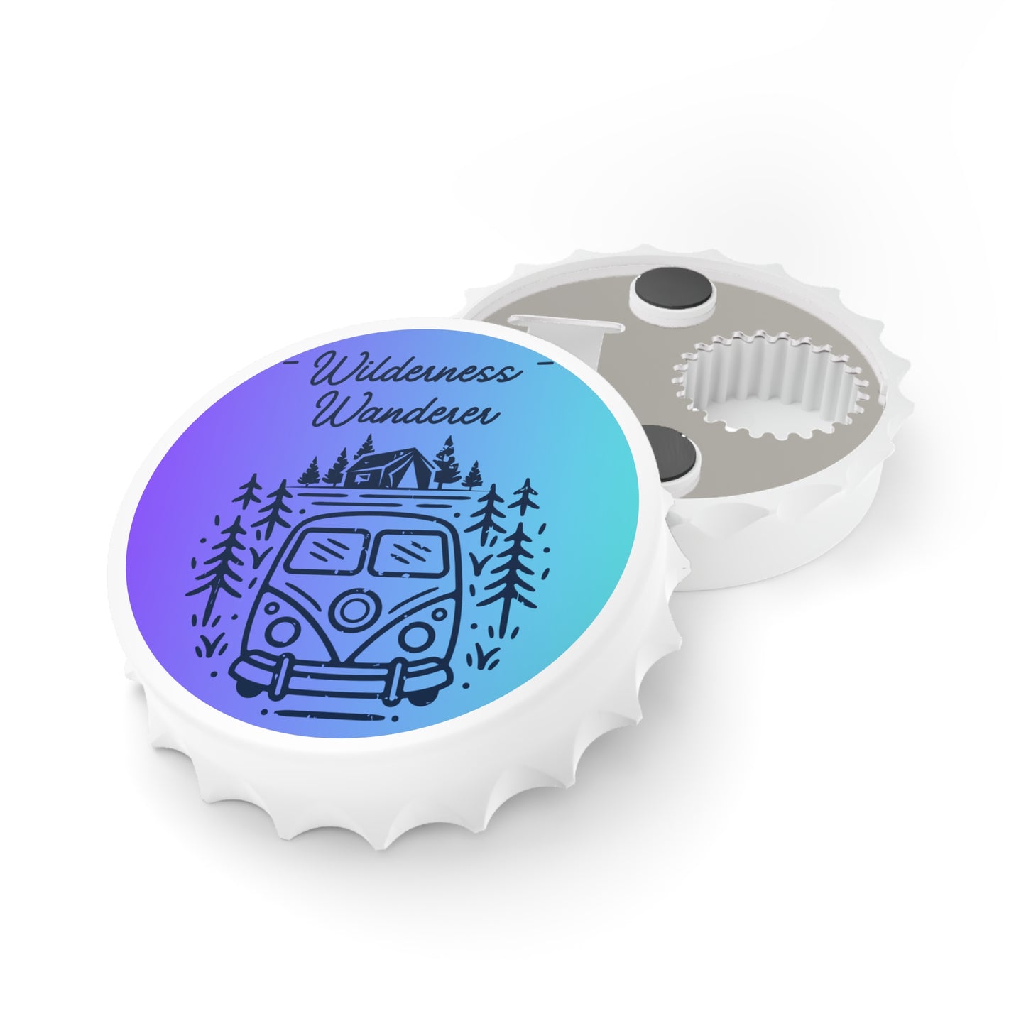 Wilderness Wanderer Bottle Opener Magnet