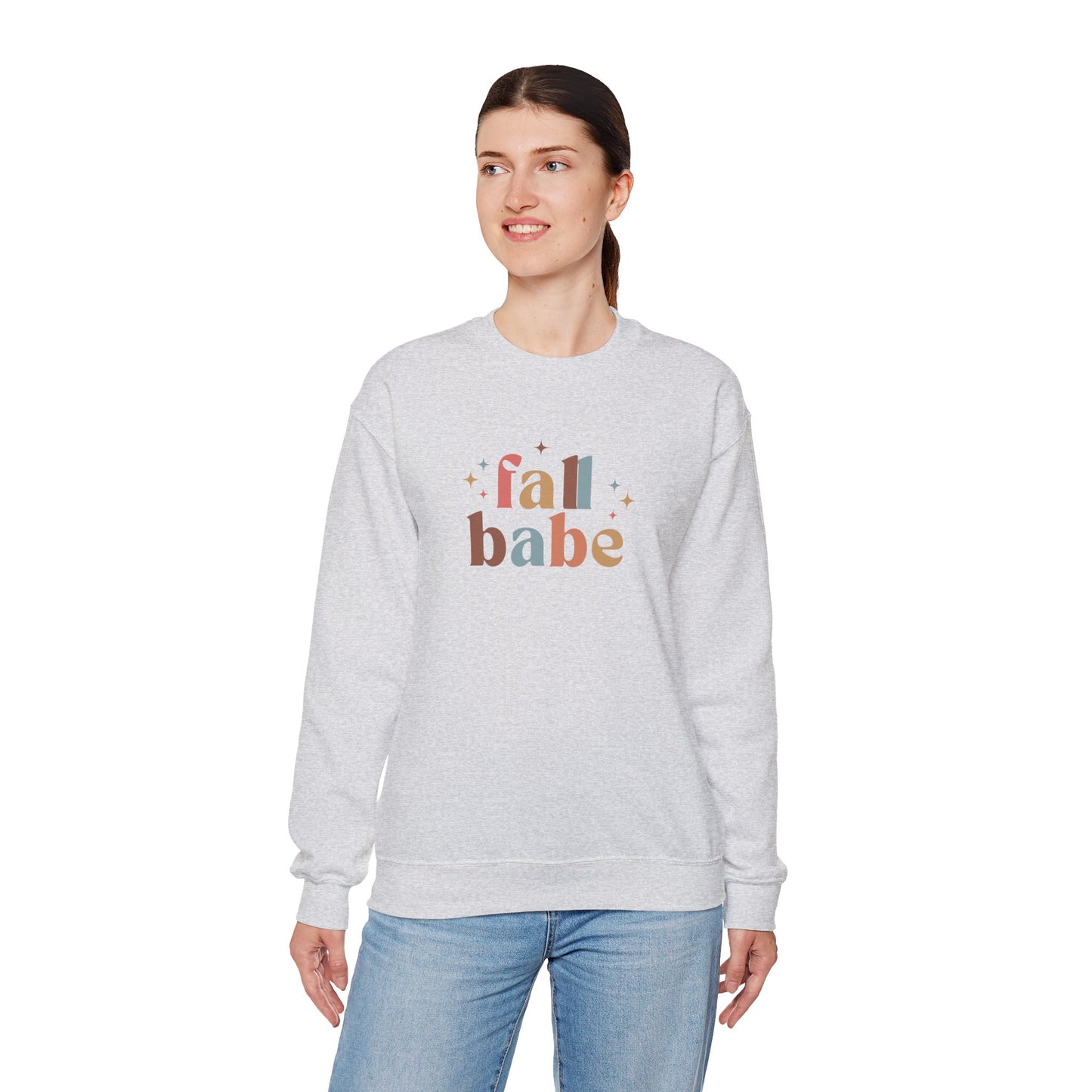 Fall Babe Cozy Crewneck Sweatshirt