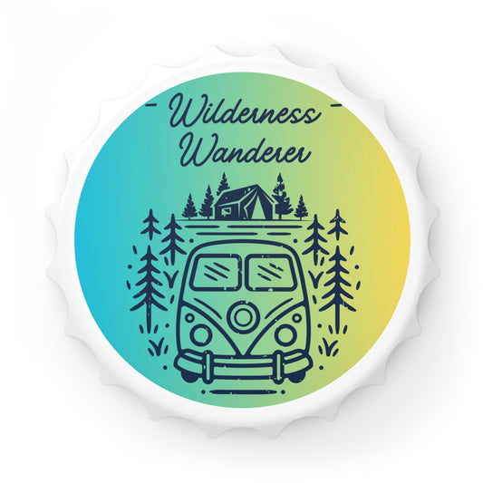 Wilderness Wanderer Bottle Opener Magnet