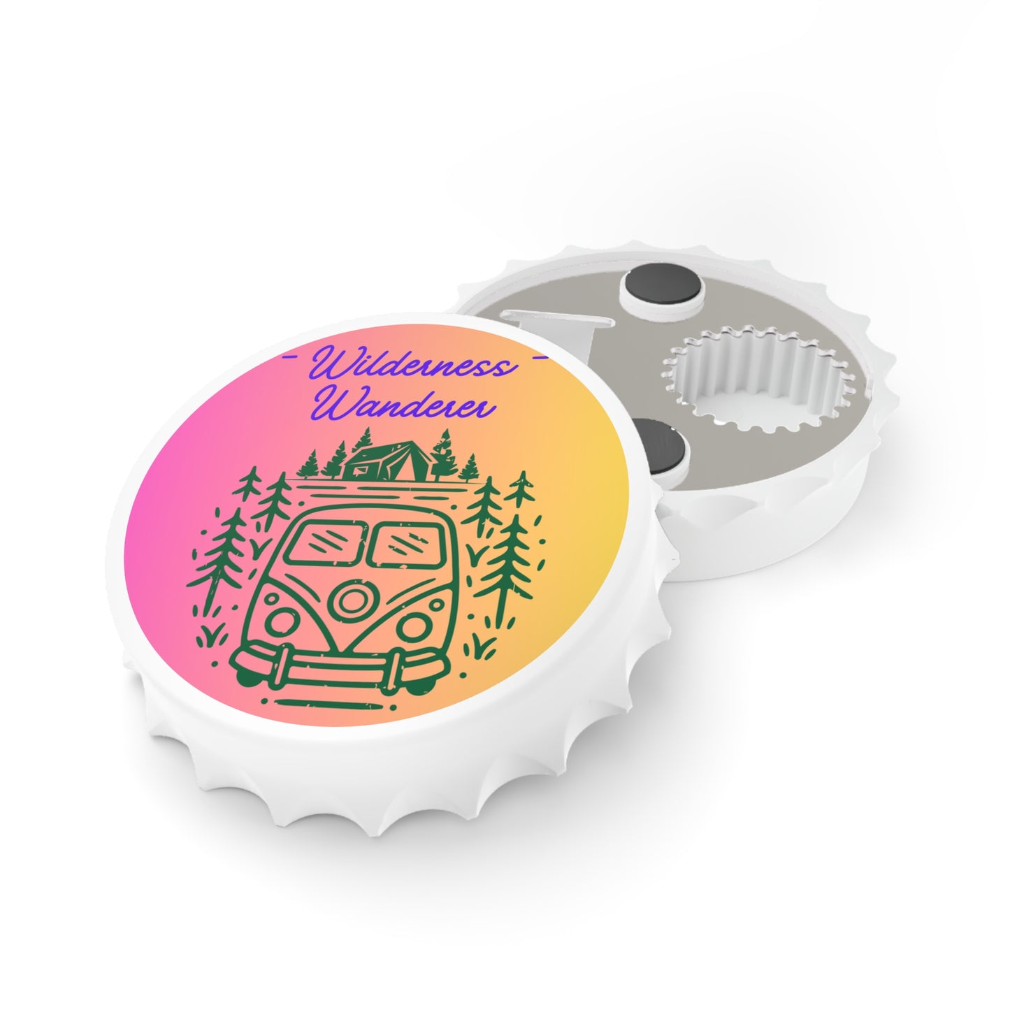 Wilderness Wanderer Bottle Opener Magnet