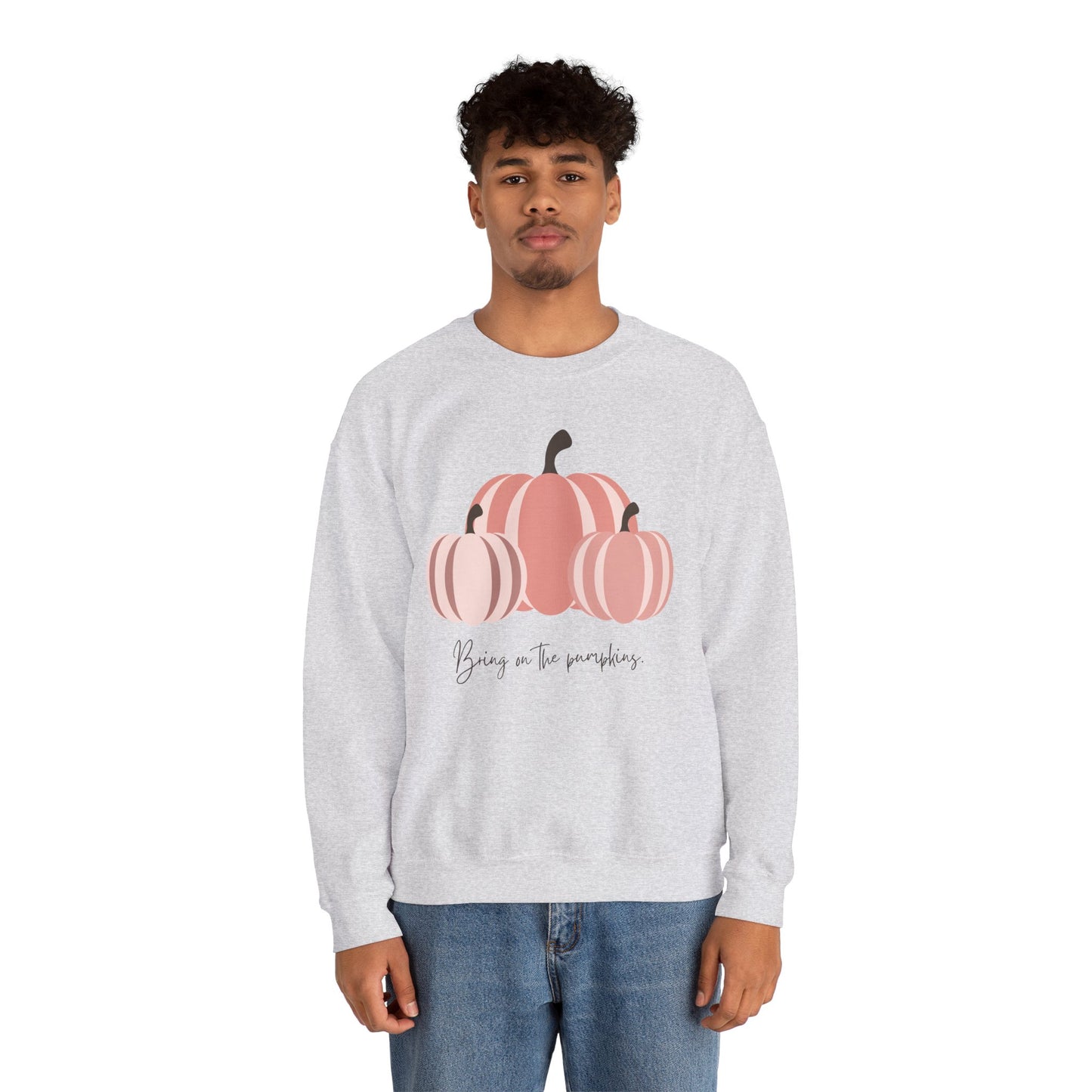 Bring On The Pumpkins Cozy Crewneck Sweatshirt