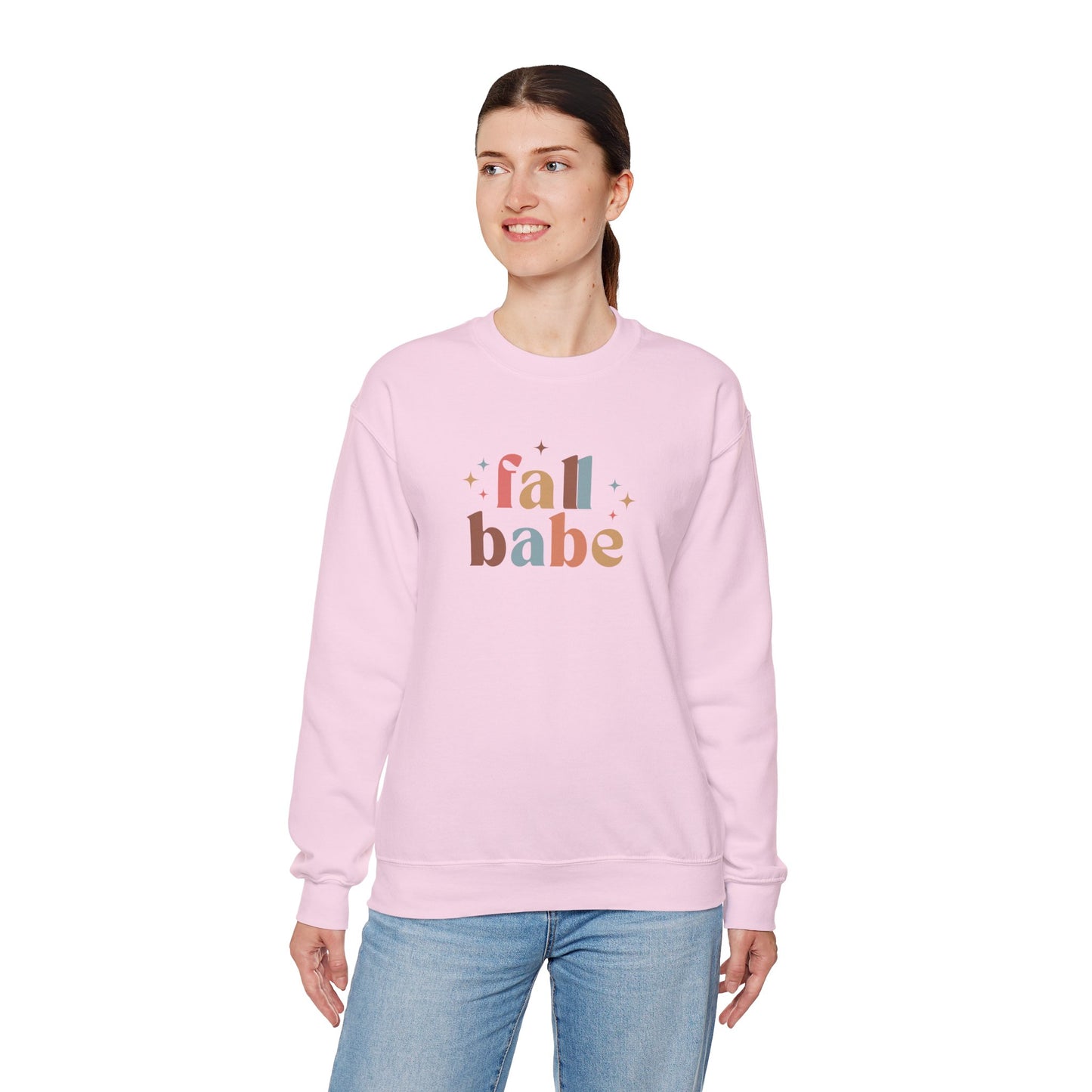Fall Babe Cozy Crewneck Sweatshirt