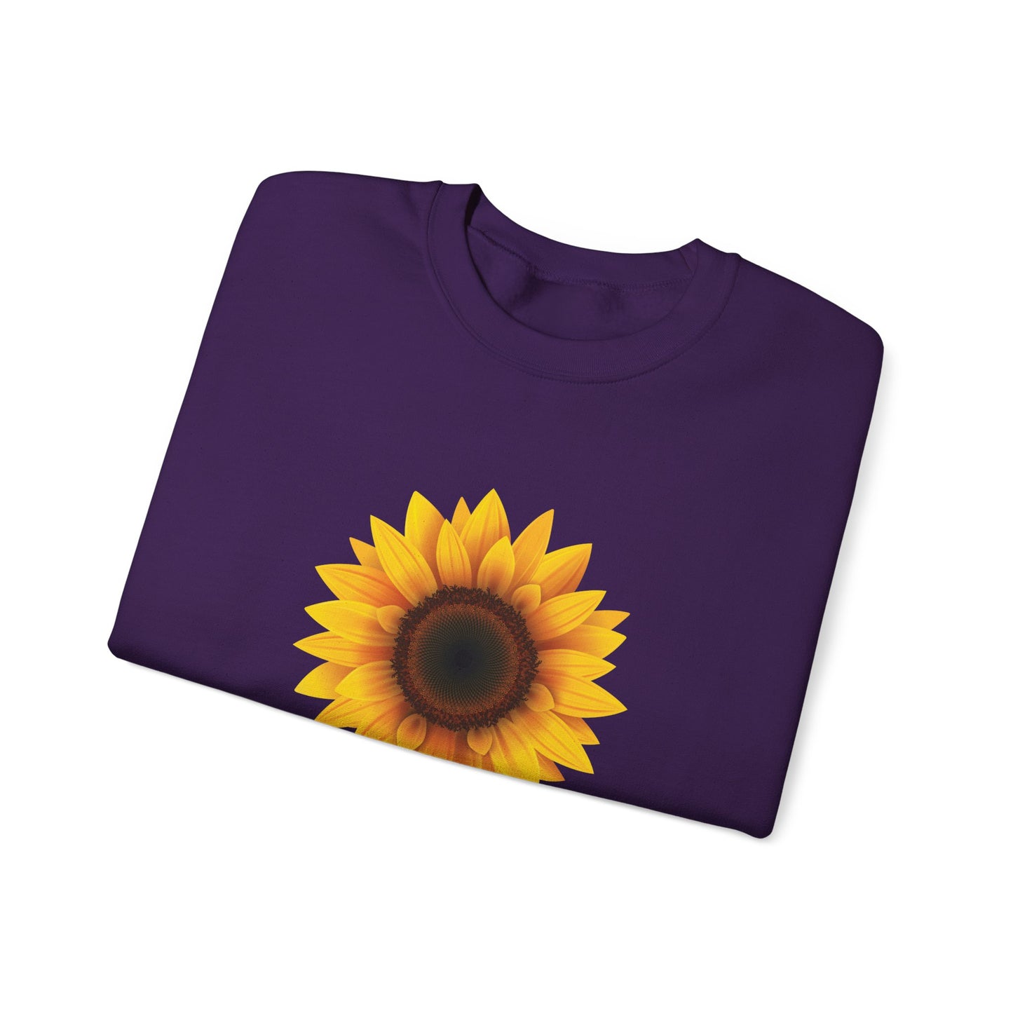 Hello Autumn Sunflower Crewneck Sweatshirt