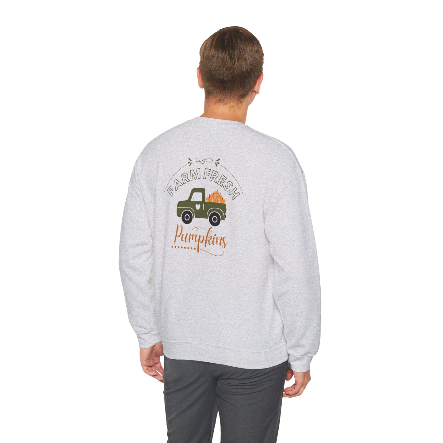 Farm Fresh Pumpkins Vintage Truck Crewneck