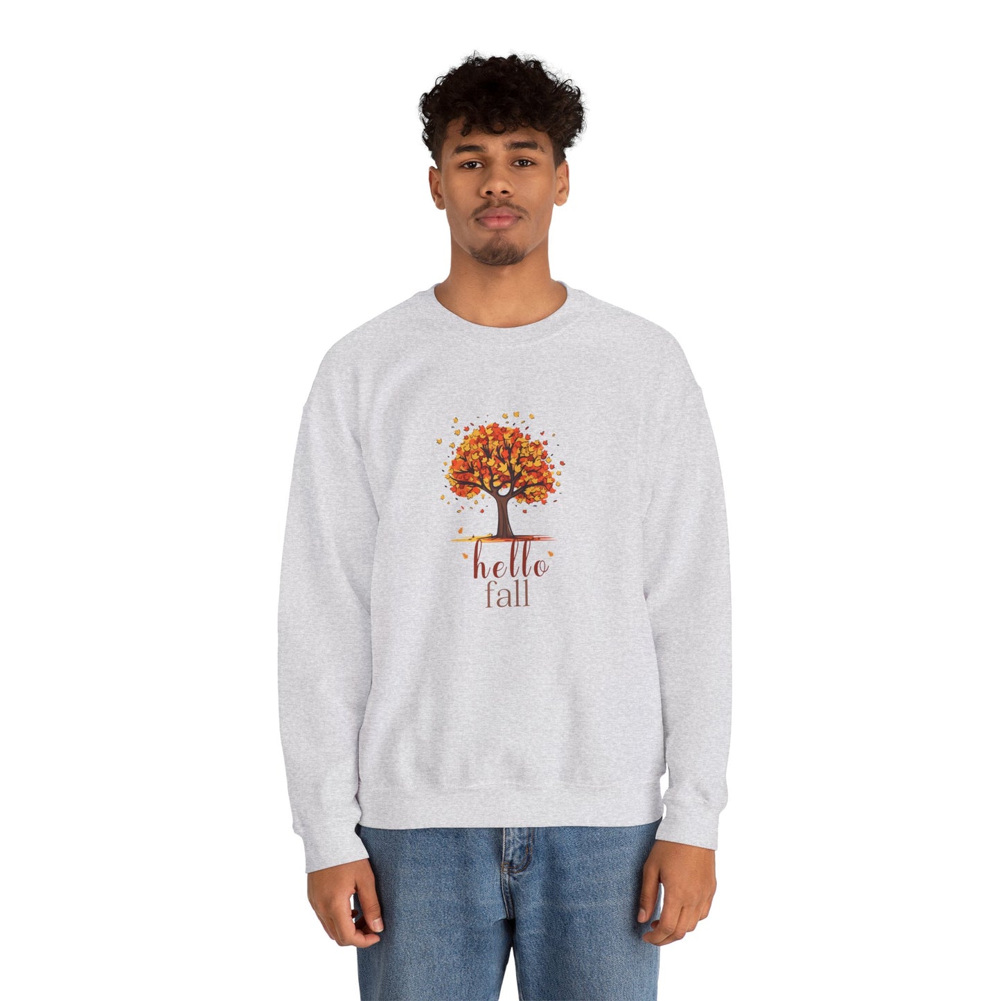 Hello Fall Cozy Crewneck Sweatshirt