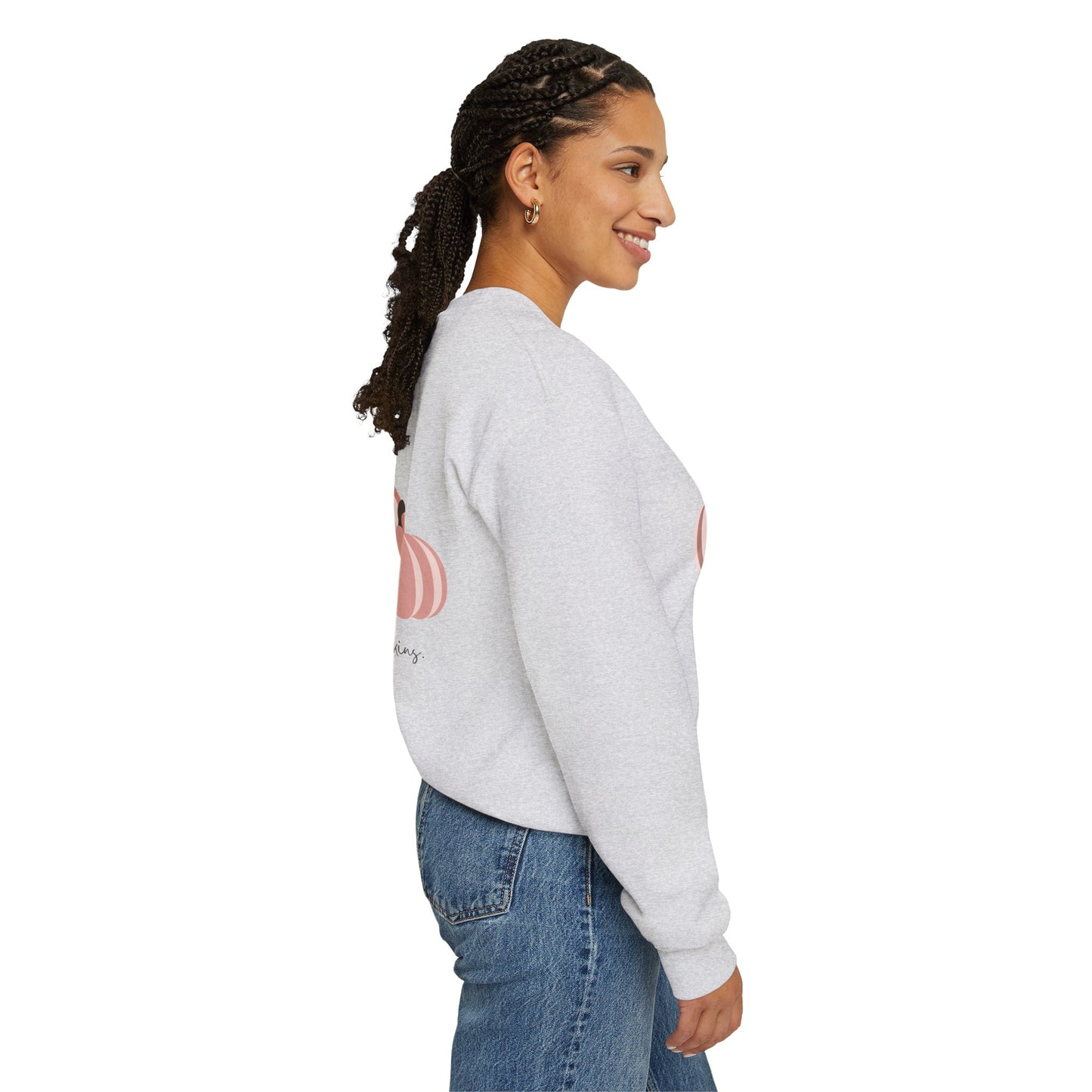 Bring On The Pumpkins Cozy Crewneck Sweatshirt