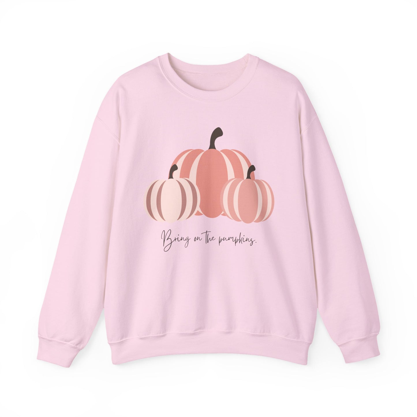 Bring On The Pumpkins Cozy Crewneck Sweatshirt