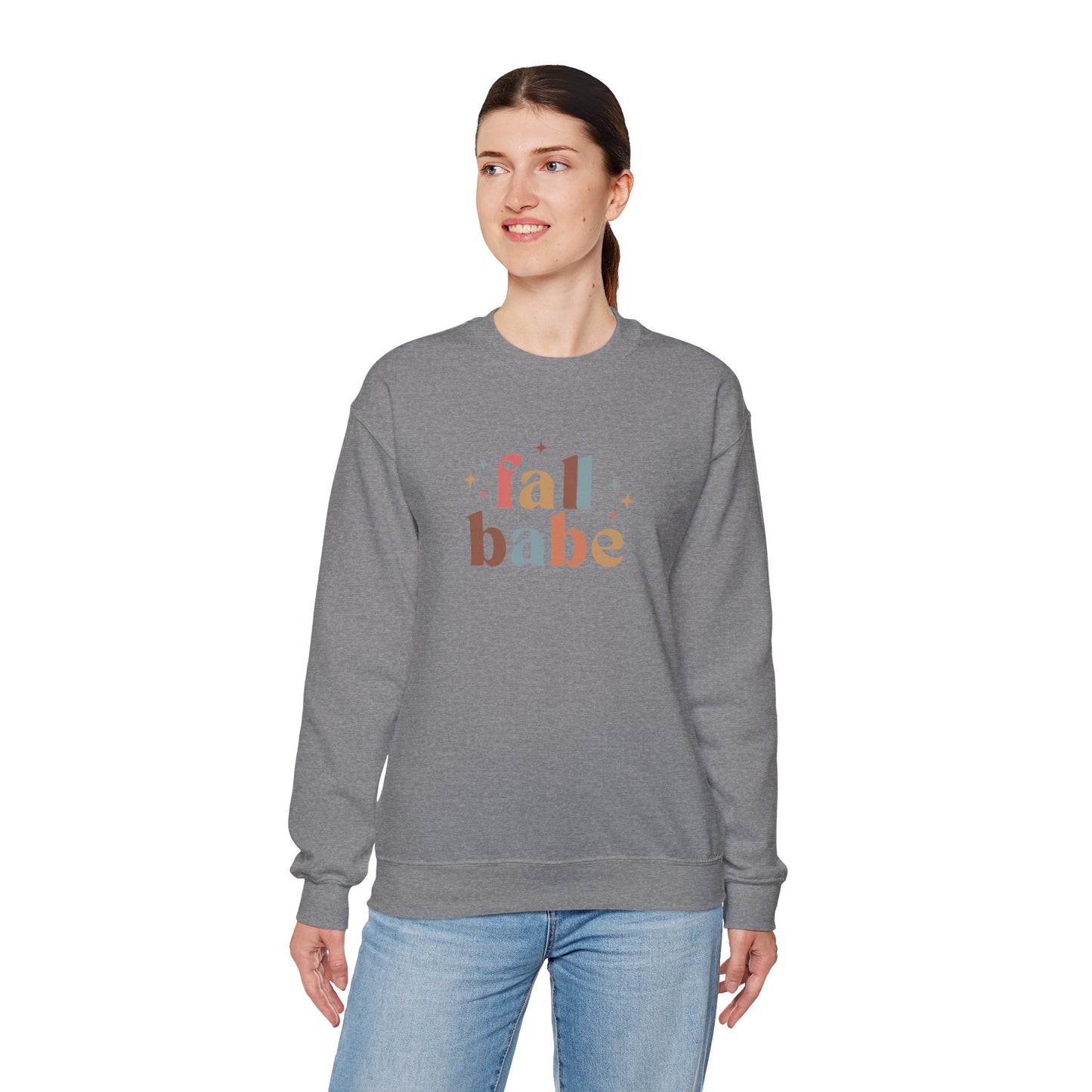 Fall Babe Cozy Crewneck Sweatshirt
