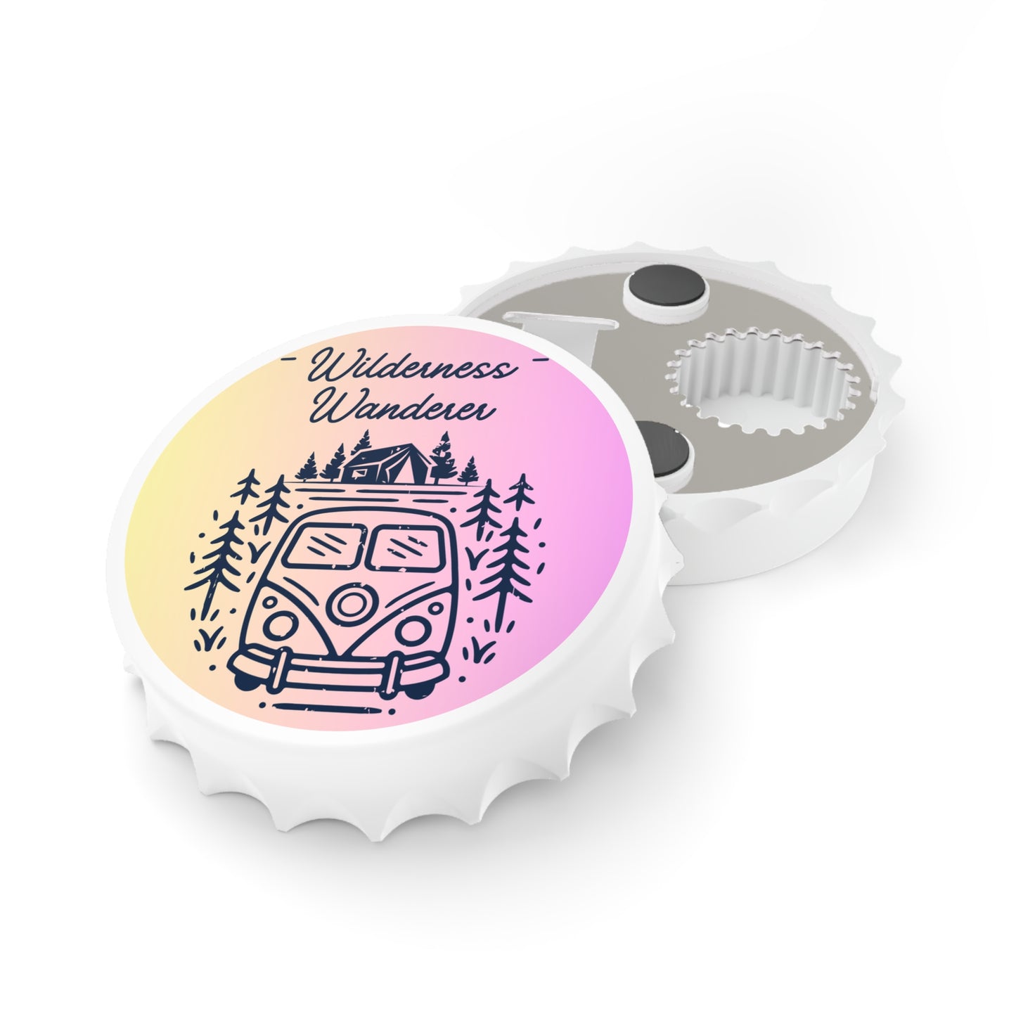 Wilderness Wanderer Bottle Opener Magnet