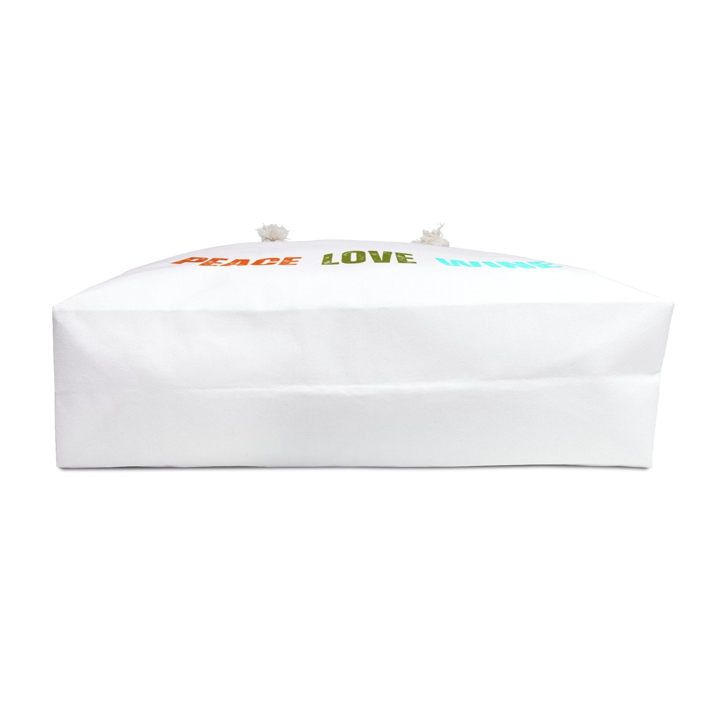 Peace Love Wine Canvas Weekender Bag