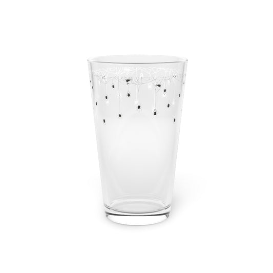 Creepy Crawly Spiders 16oz Pint Glass