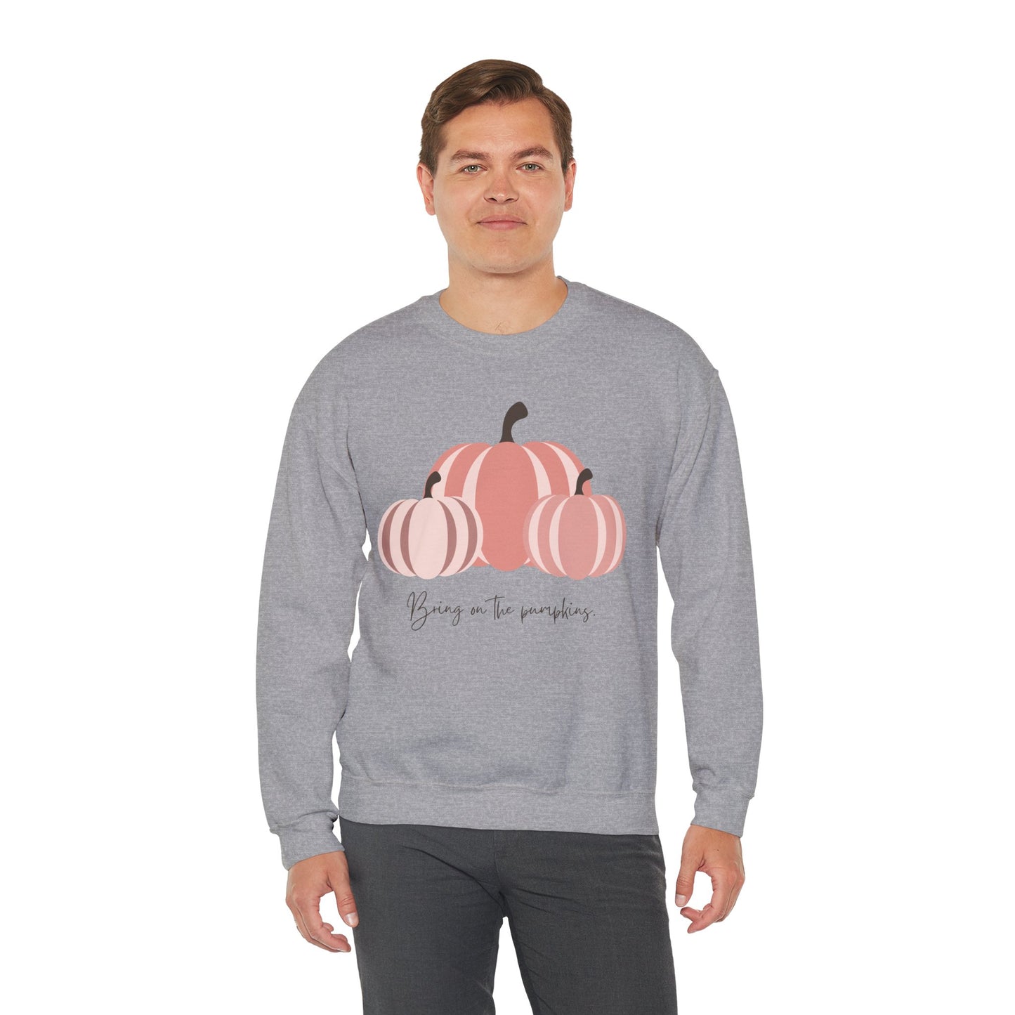 Bring On The Pumpkins Cozy Crewneck Sweatshirt
