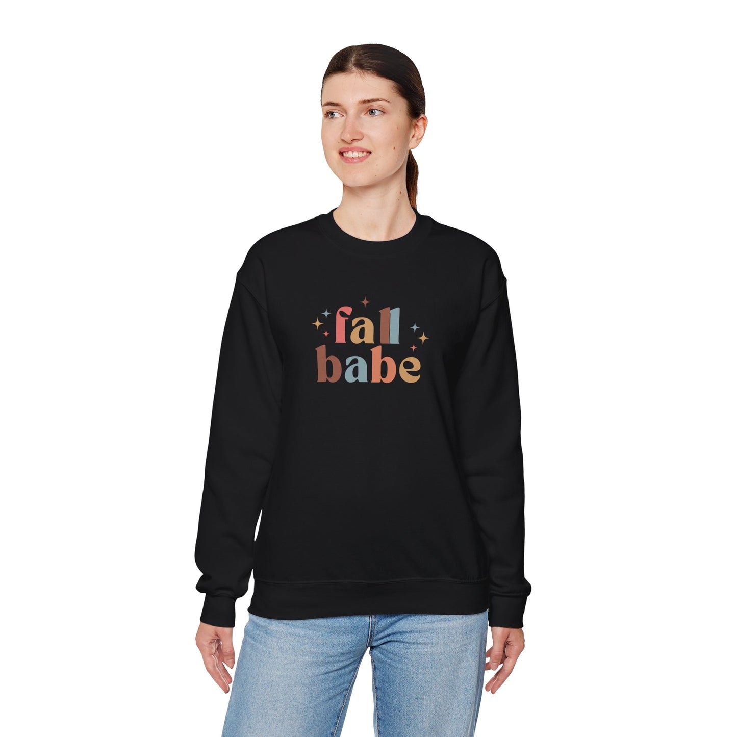 Fall Babe Cozy Crewneck Sweatshirt