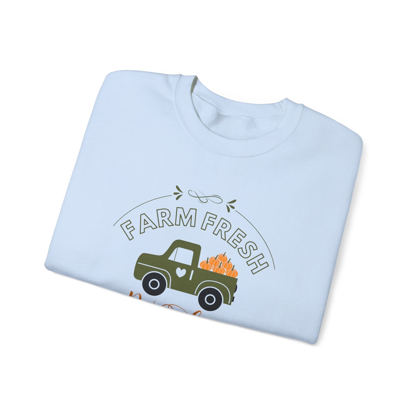 Farm Fresh Pumpkins Vintage Truck Crewneck
