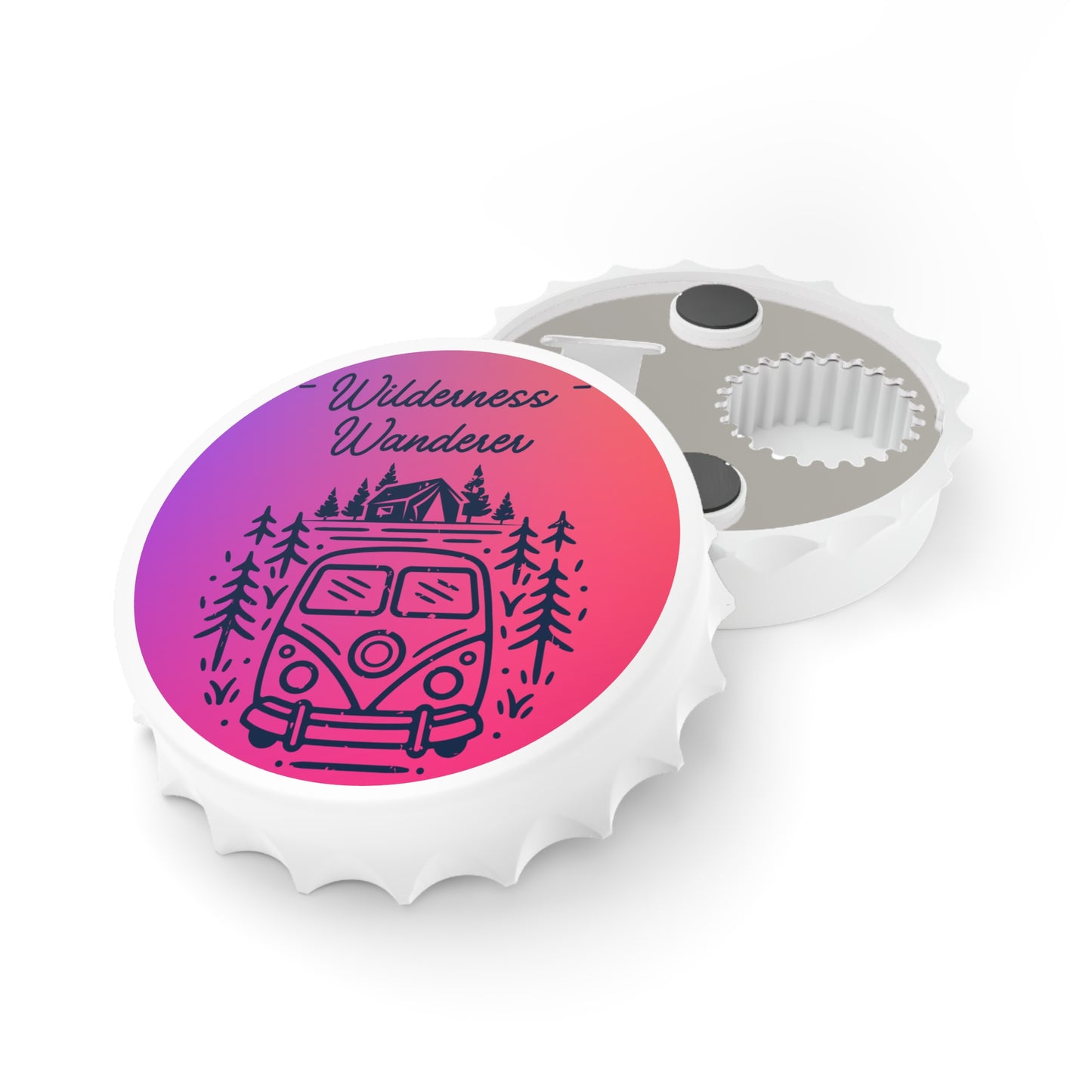 Wilderness Wanderer Bottle Opener Magnet