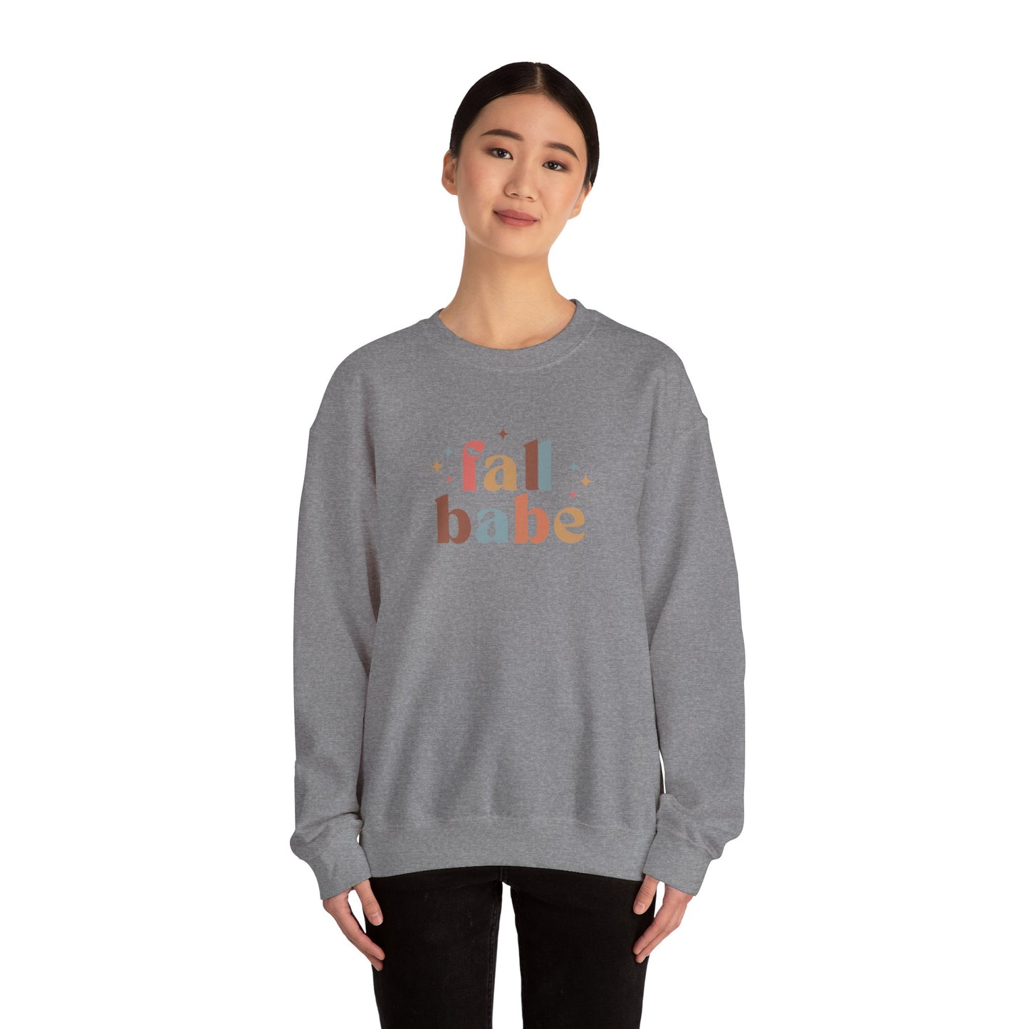 Fall Babe Cozy Crewneck Sweatshirt