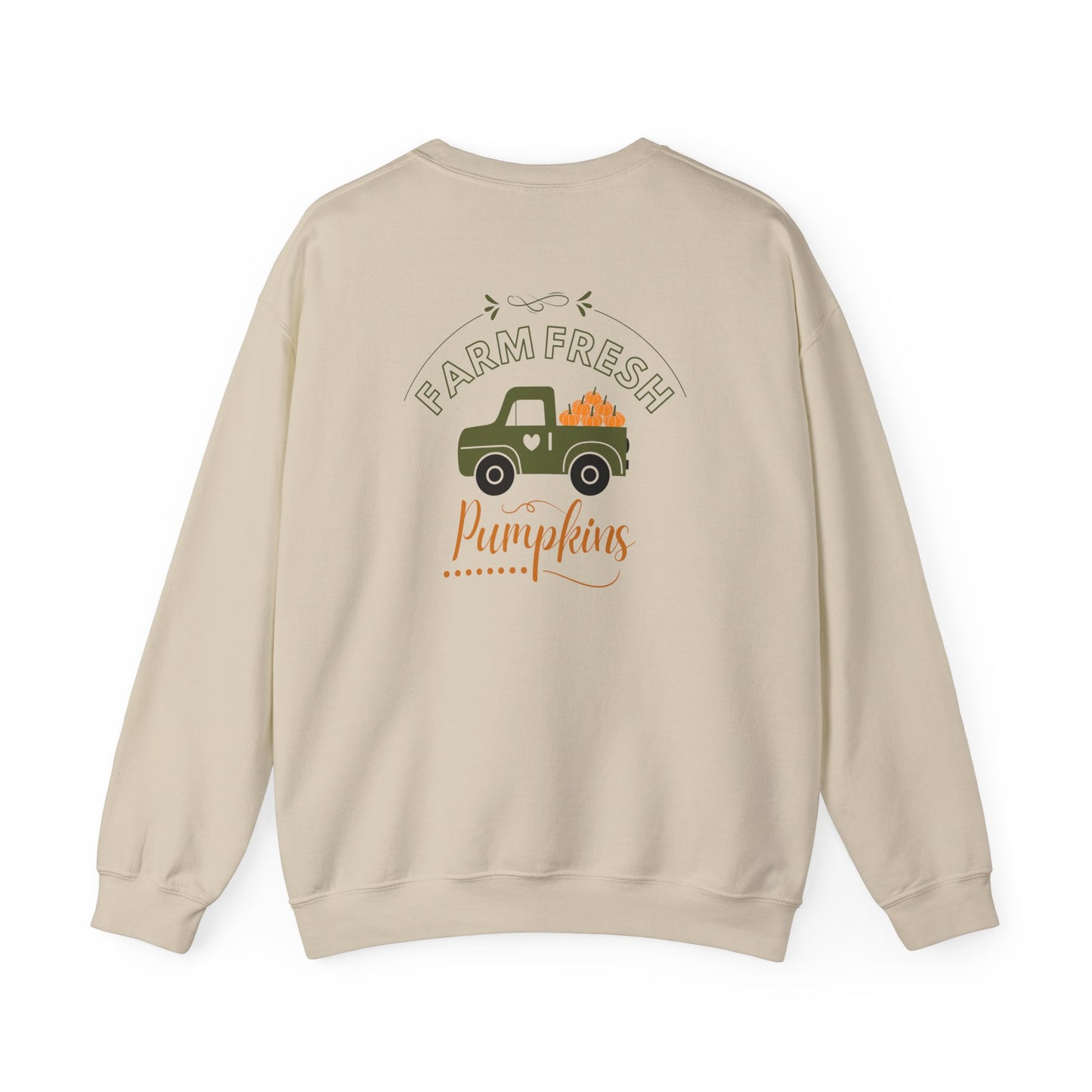 Farm Fresh Pumpkins Vintage Truck Crewneck