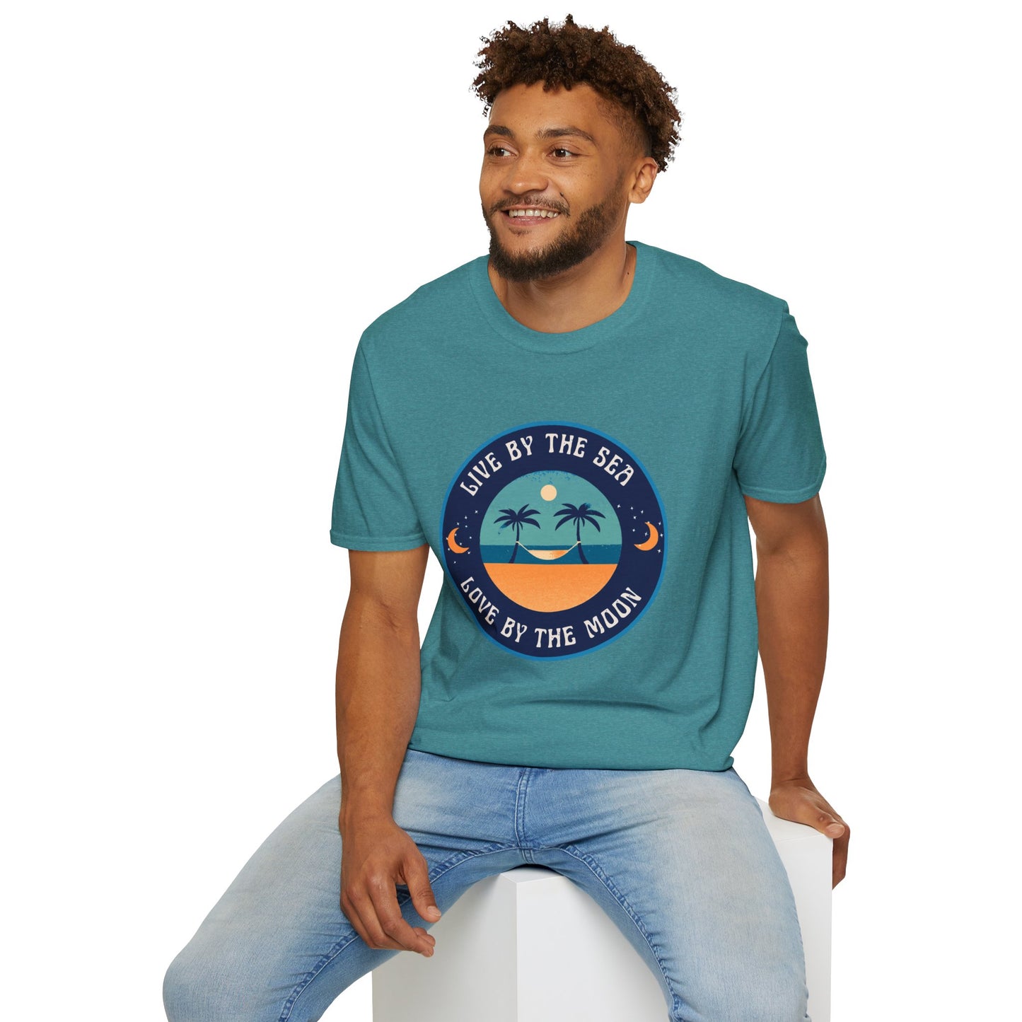 Live By The Sea Love By The Moon Tee