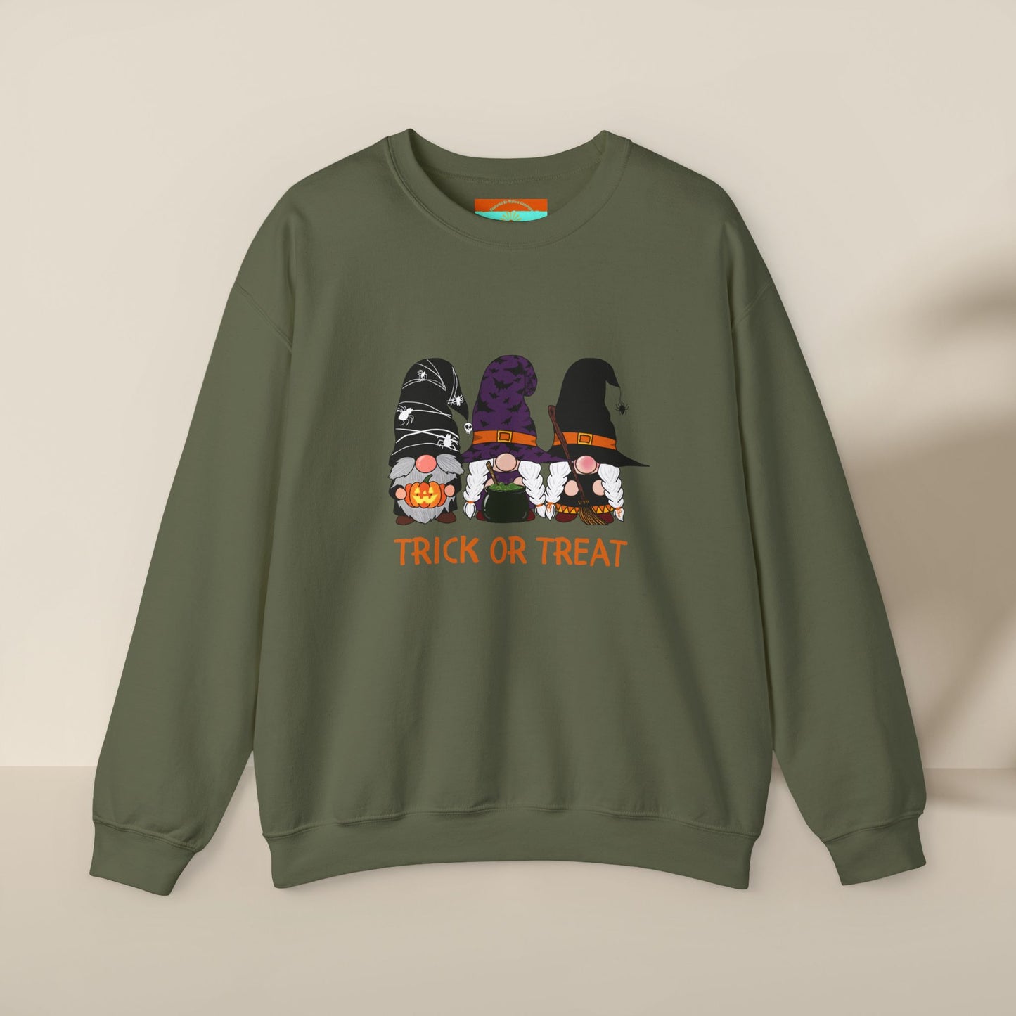 Trick or Treat Gnomes Crewneck Sweatshirt