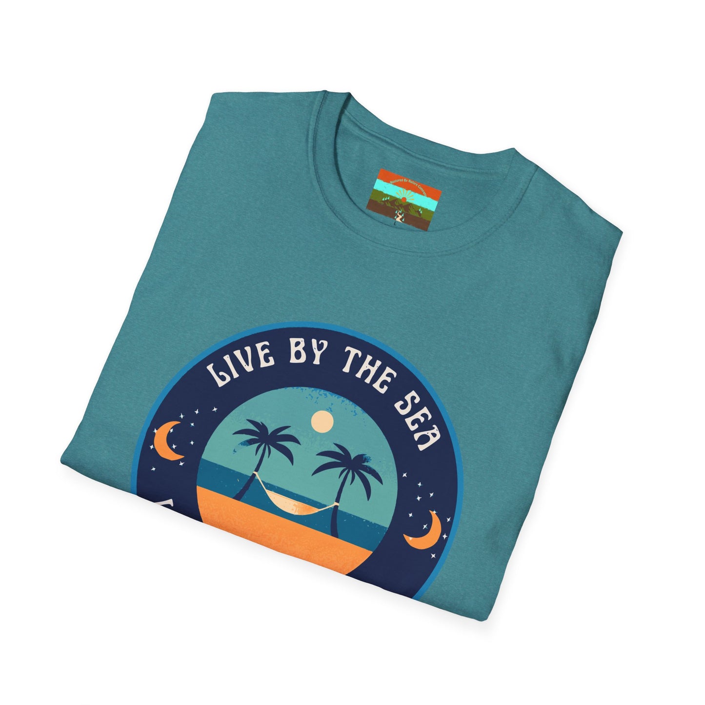 Live By The Sea Love By The Moon Tee