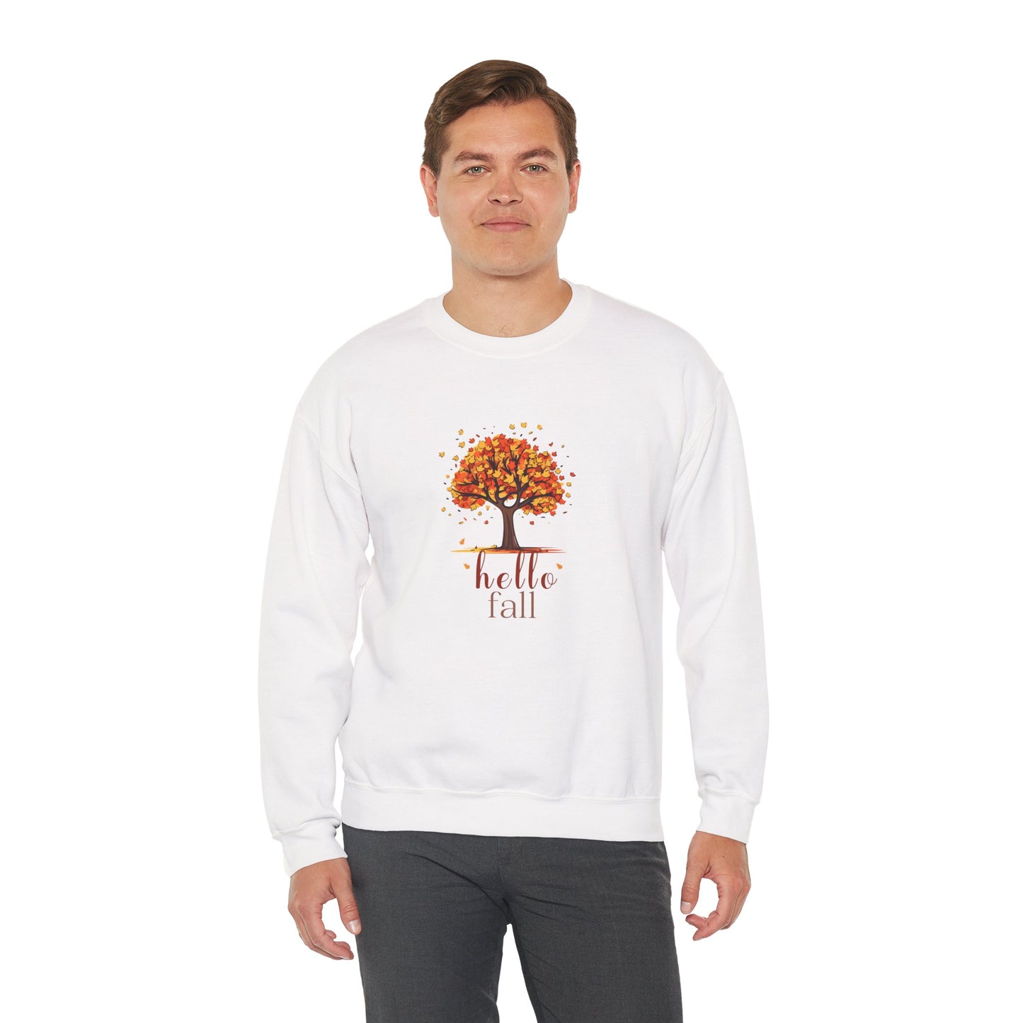 Hello Fall Cozy Crewneck Sweatshirt
