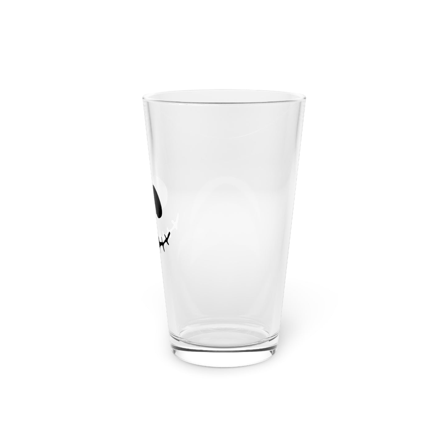 Spooky Pumpkin Face 16oz Pint Glass
