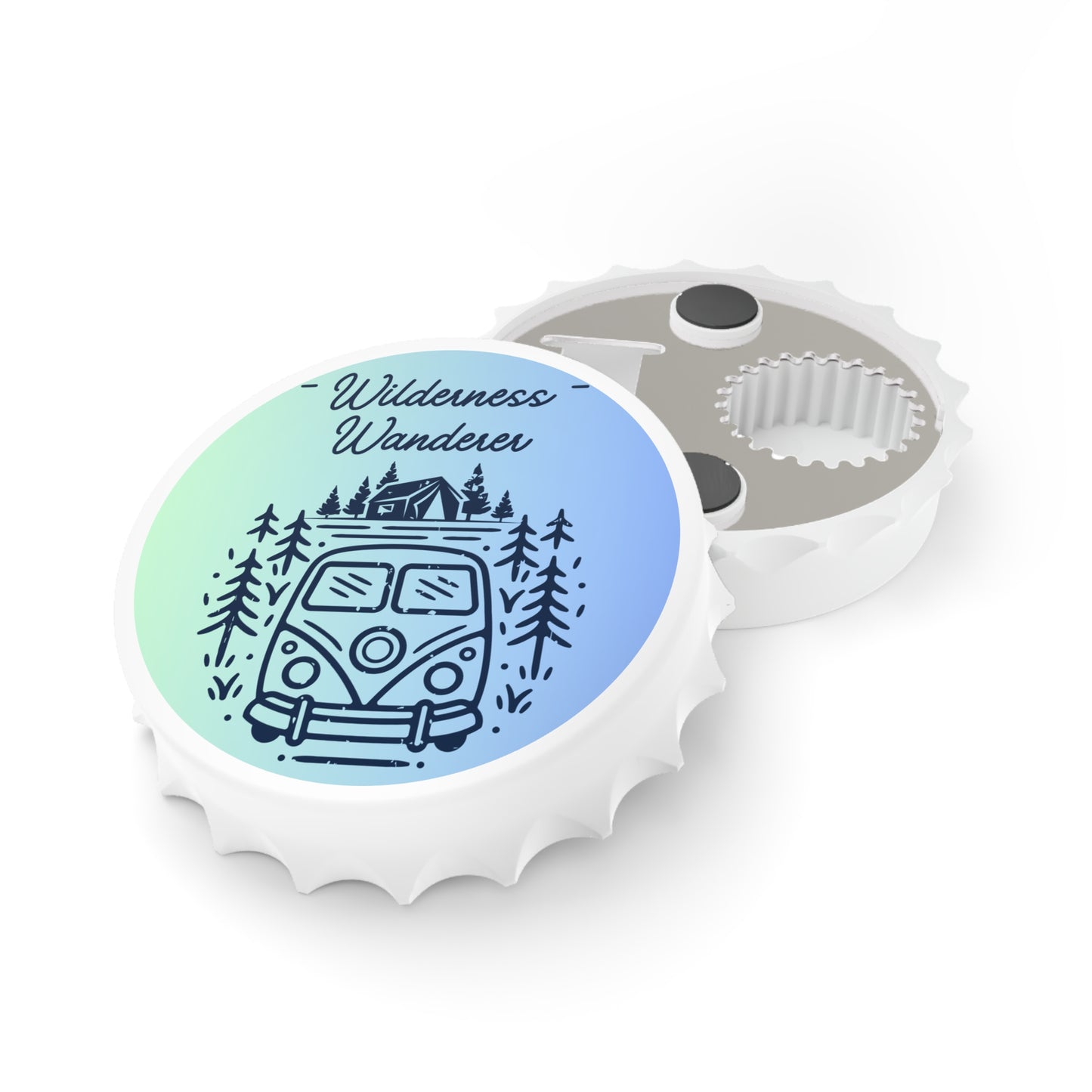 Wilderness Wanderer Bottle Opener Magnet