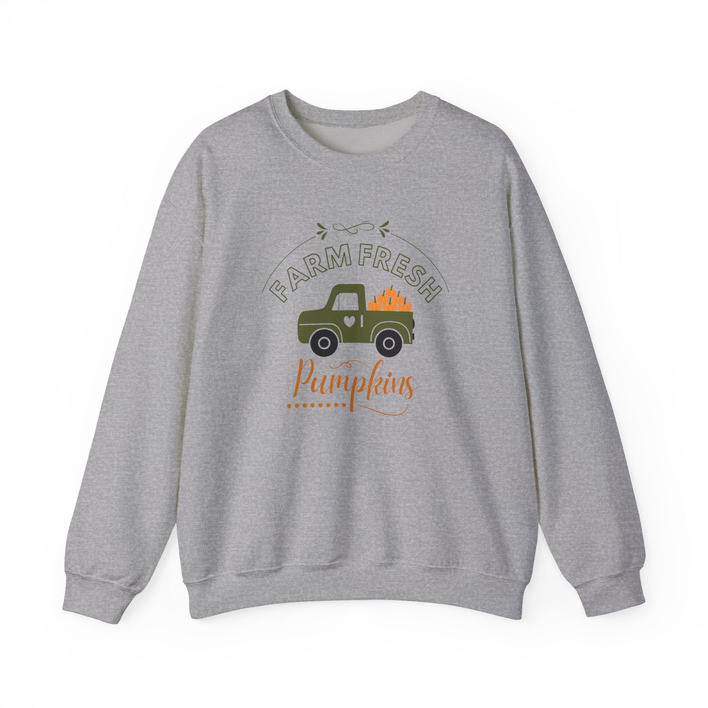 Farm Fresh Pumpkins Vintage Truck Crewneck