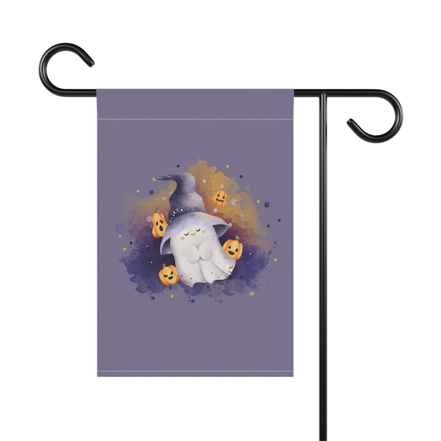 Charming Spooky Ghost Garden & House Banner