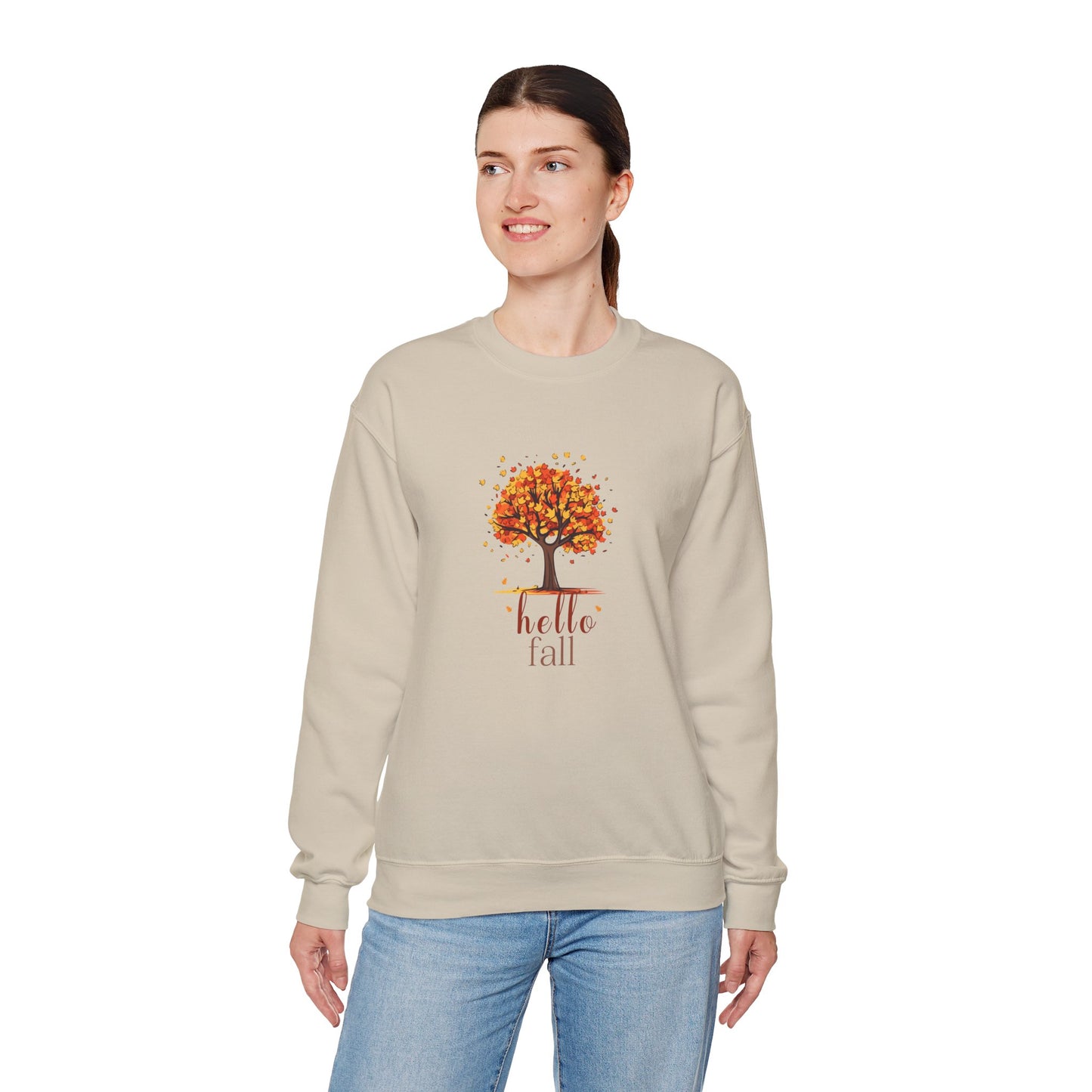 Hello Fall Cozy Crewneck Sweatshirt