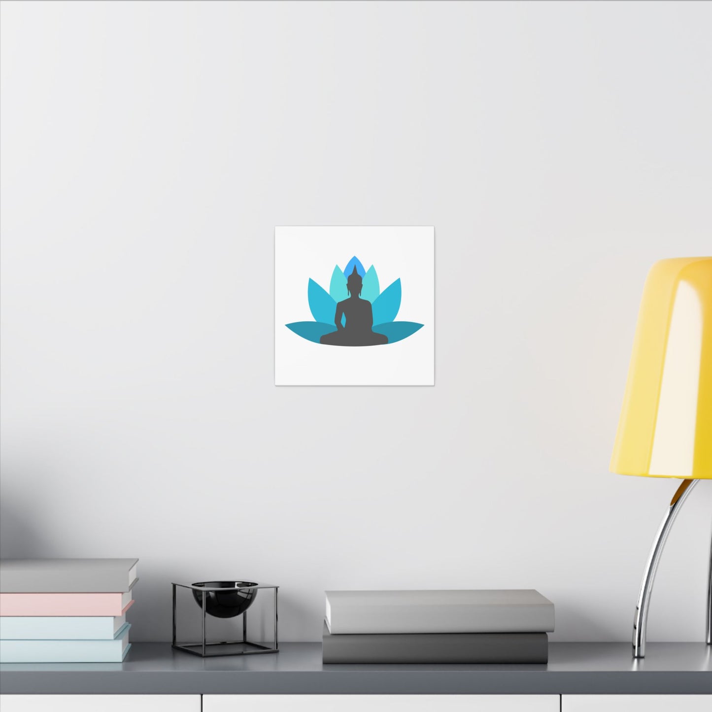 Buddha Lotus Canvas Print | Tranquil | Meditation & Yoga Wall Art