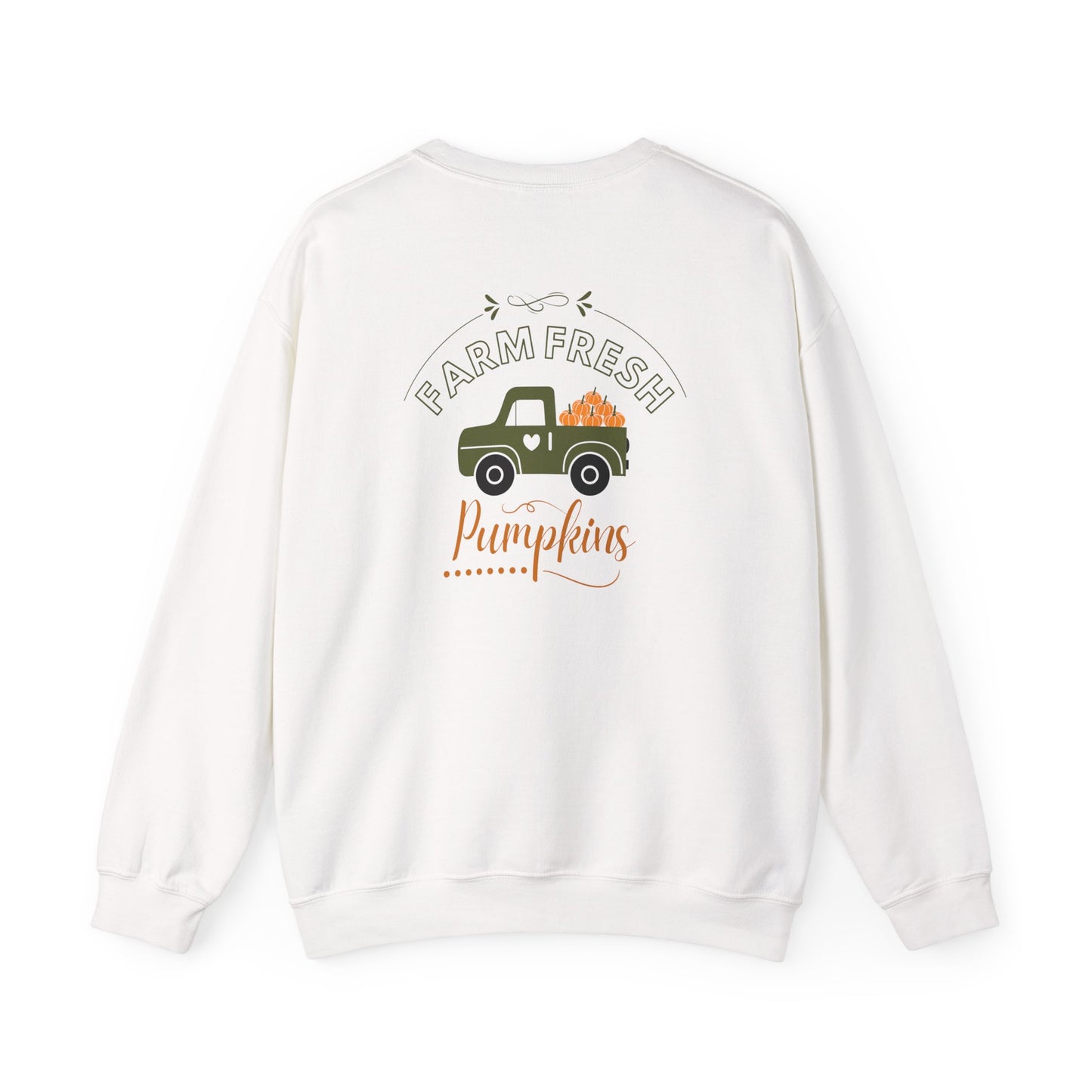 Farm Fresh Pumpkins Vintage Truck Crewneck