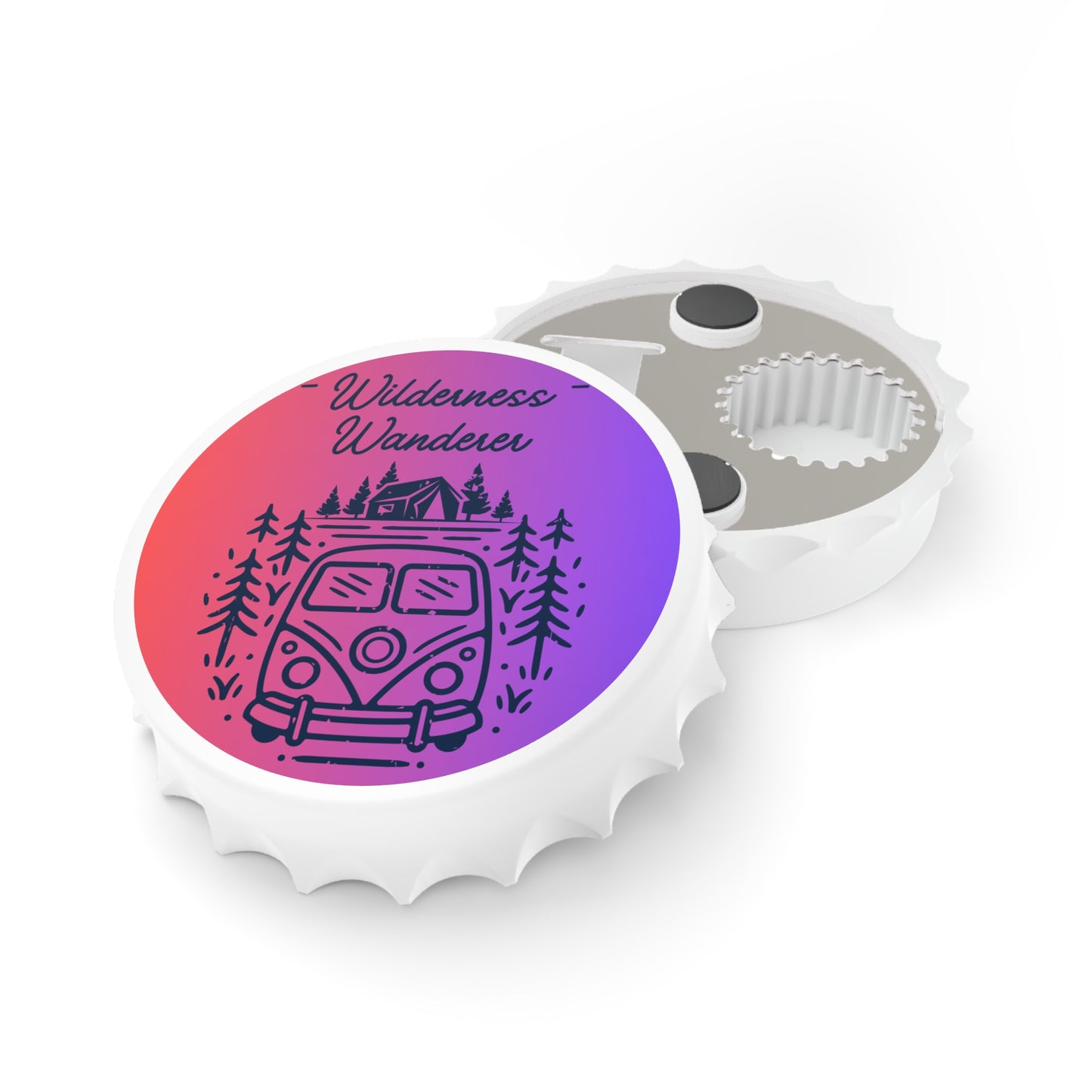 Wilderness Wanderer Bottle Opener Magnet